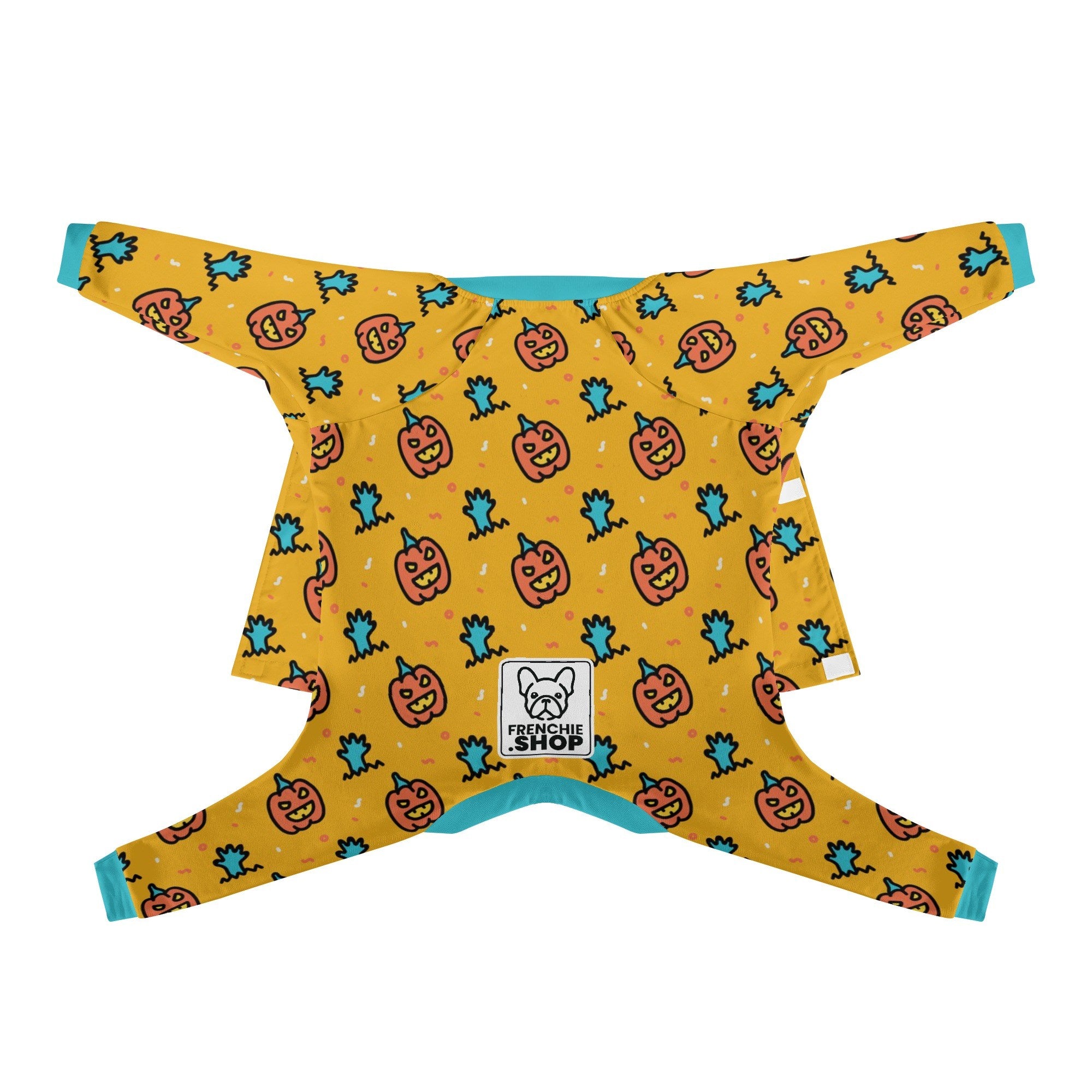 Archie French Bulldog Pet Sleepwear for Flat-Face Breeds-fadou