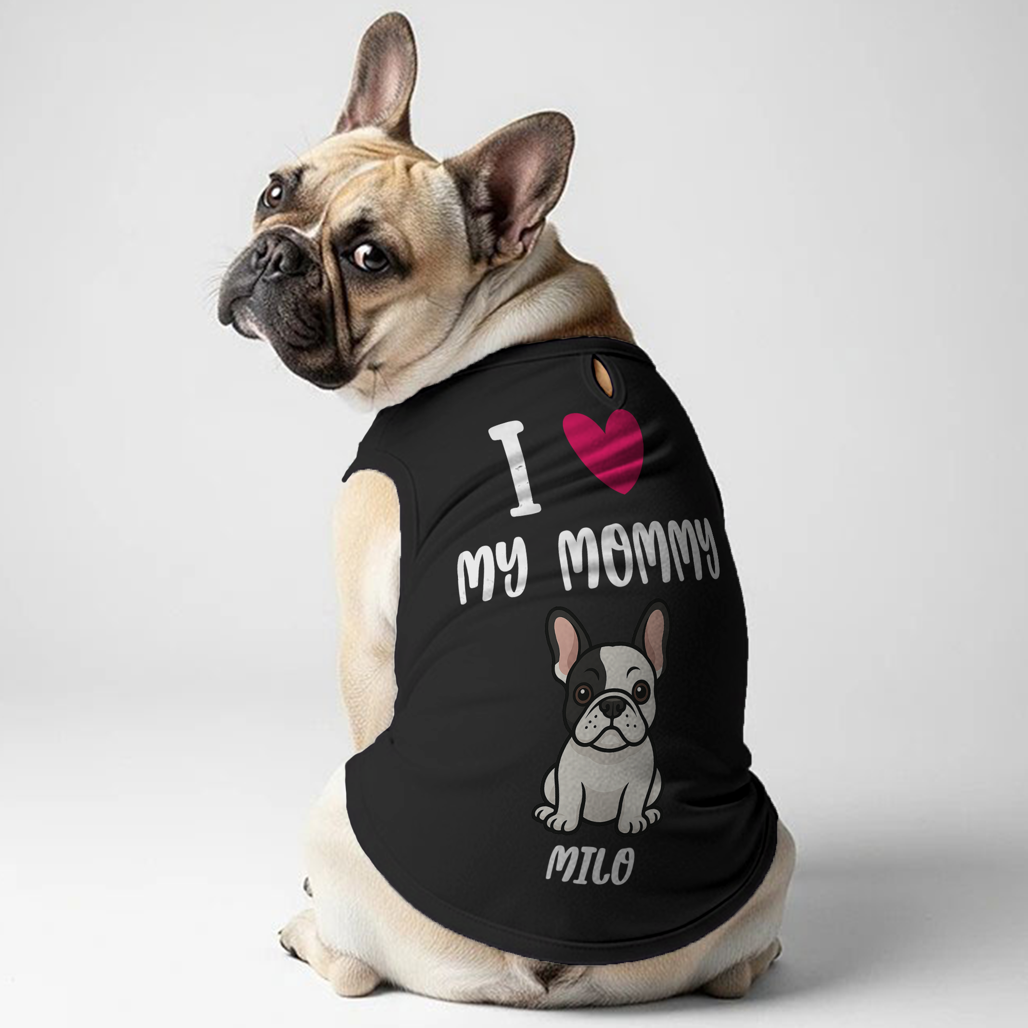 French Bulldog Personalized Unisex Shirt for Dog Moms & Dads-fadou