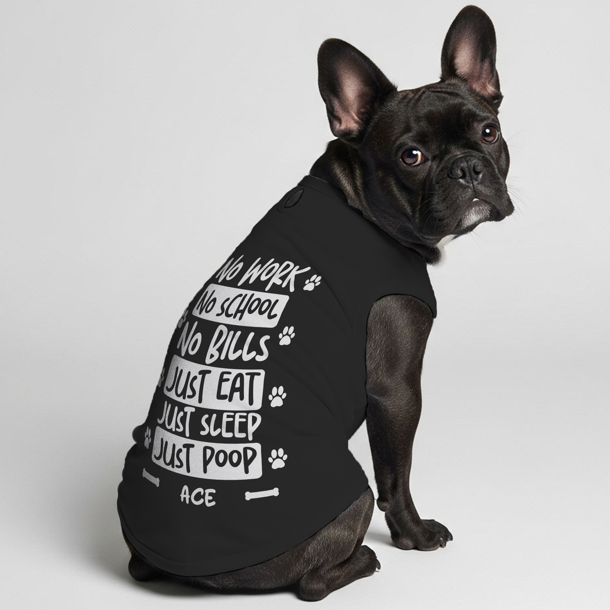 French Bulldog Personalized Unisex Shirt for Everyday Wear-fadou