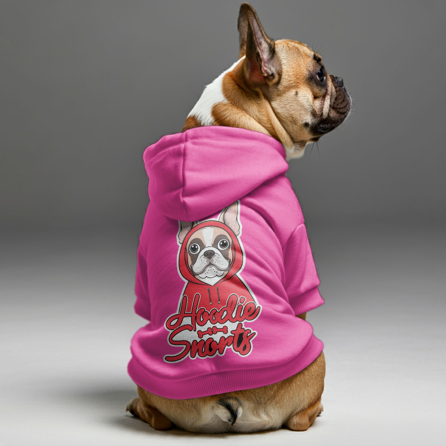 Frenchie Personalized Pet Sweatshirt for Brachycephalic Dogs-fadou