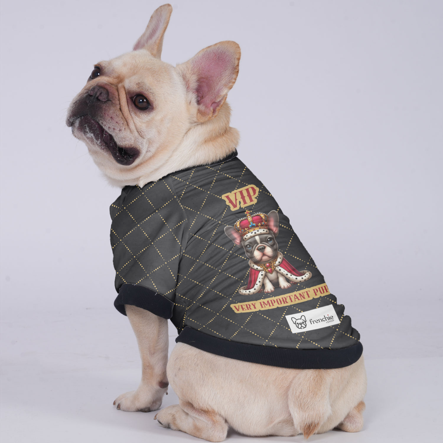VIP French Bulldog Winter Jacket for Brachycephalic Dogs-fadou