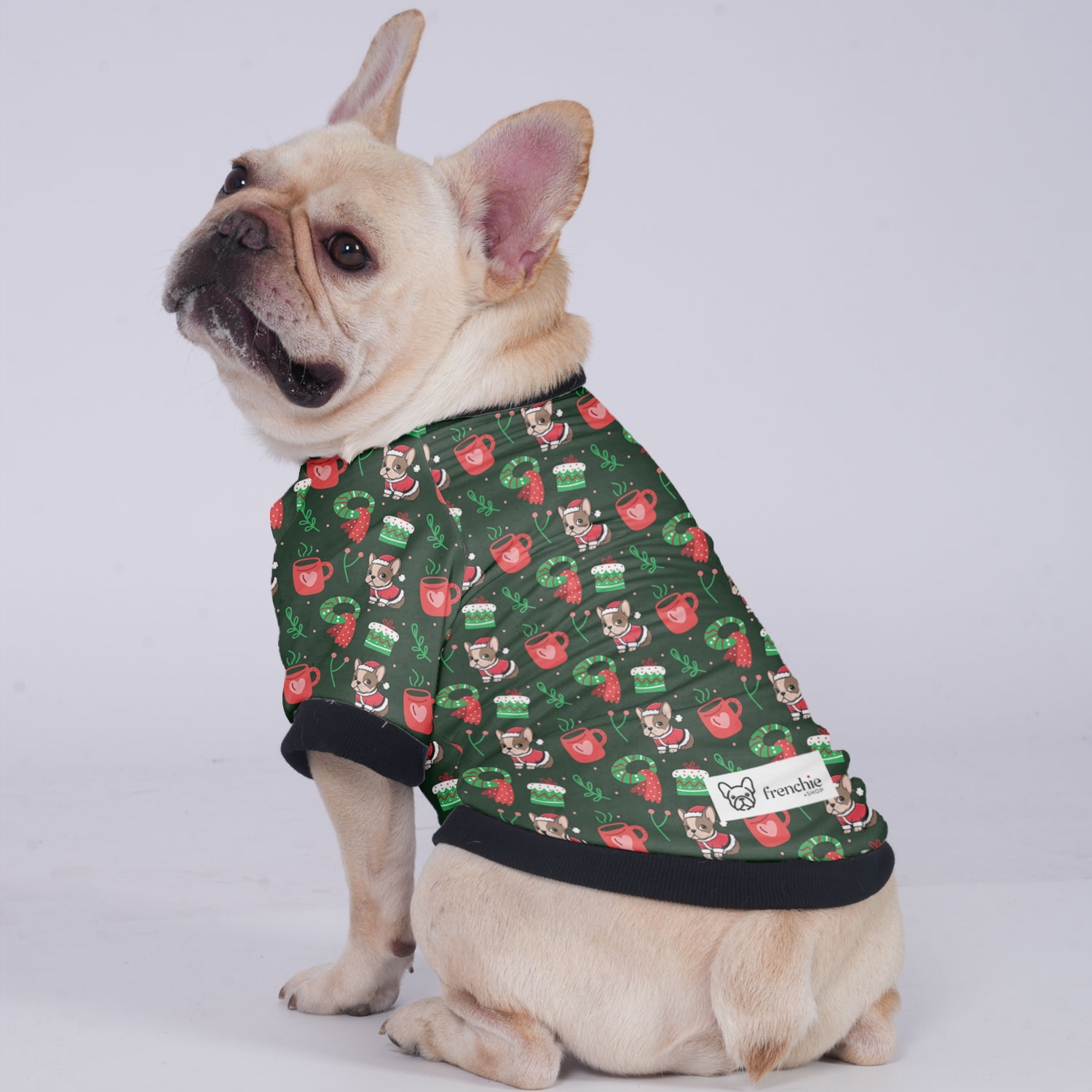 Cutie French Bulldog Winter Jacket for Brachycephalic Dogs-fadou