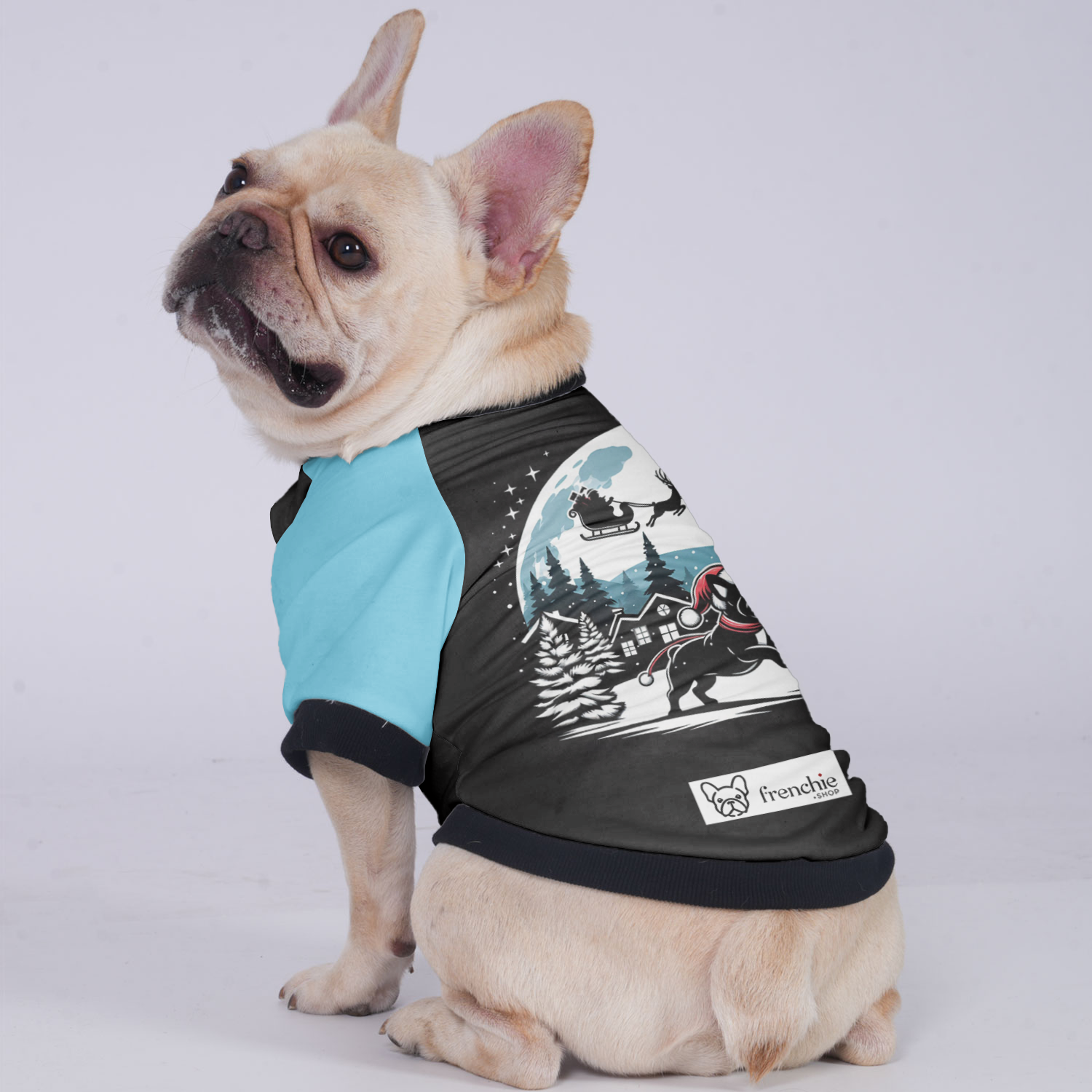 Abby French Bulldog Warm Outerwear for Flat-Face Breeds-fadou