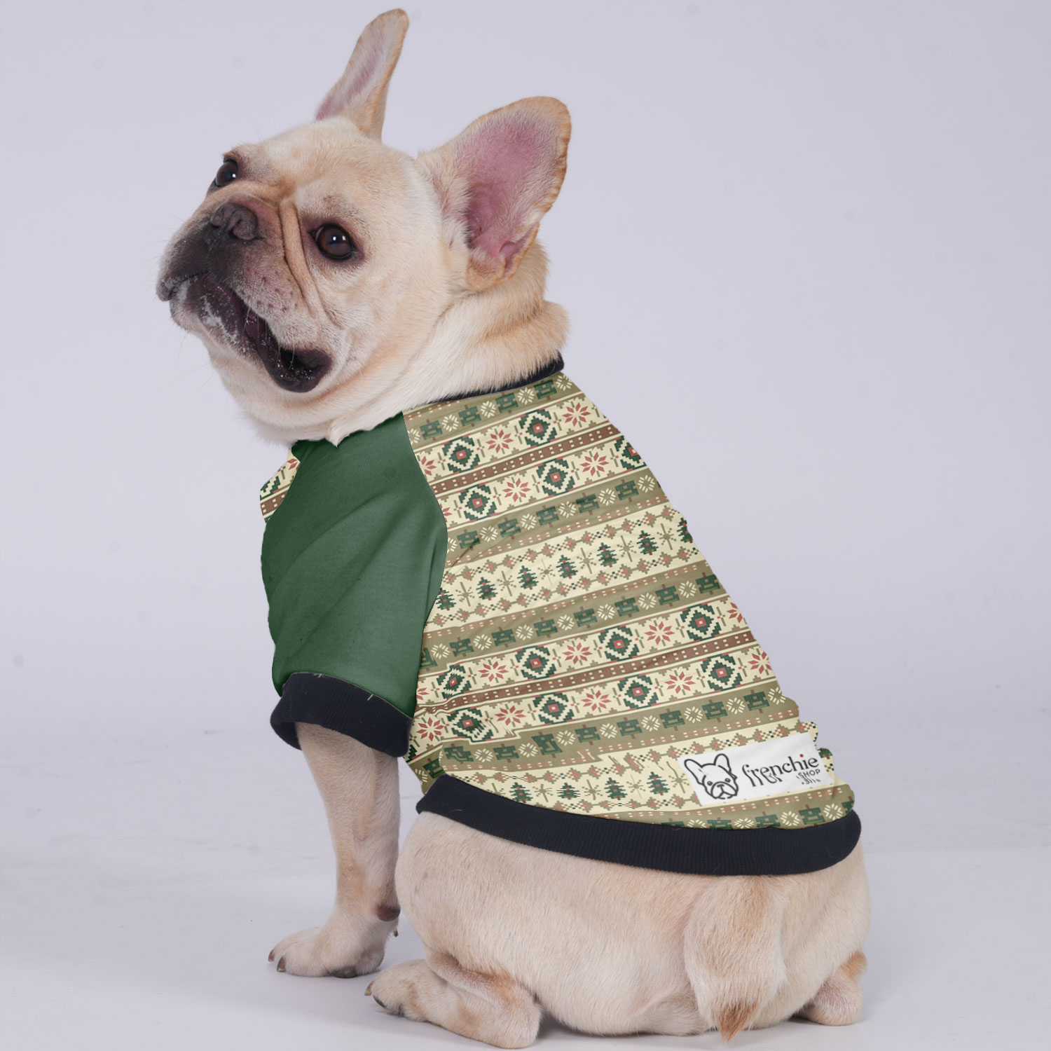 Teddy French Bulldog Warm Outerwear for Short-Nosed Dogs-fadou