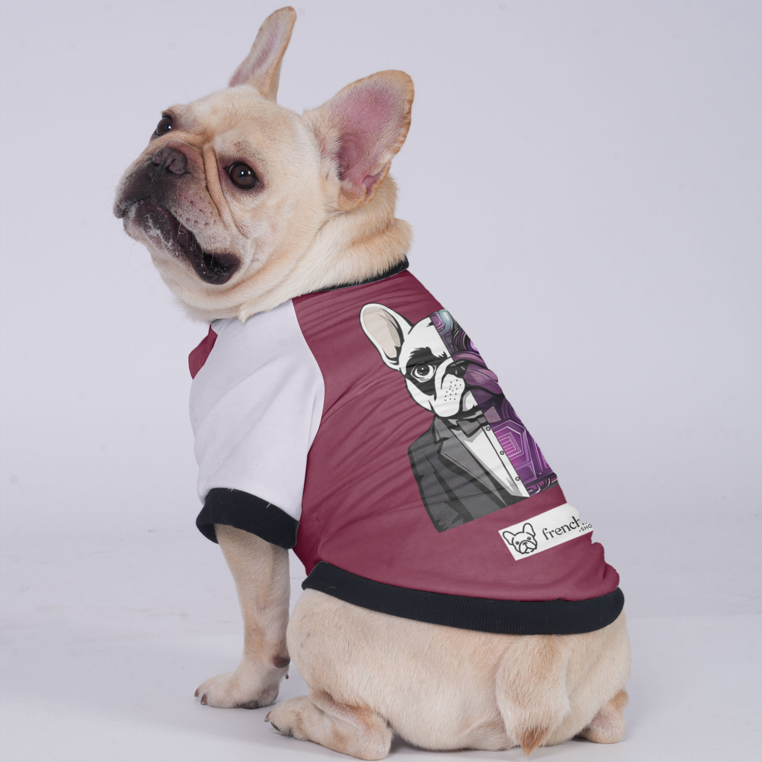 Lily French Bulldog Winter Jacket for Brachycephalic Dogs-fadou