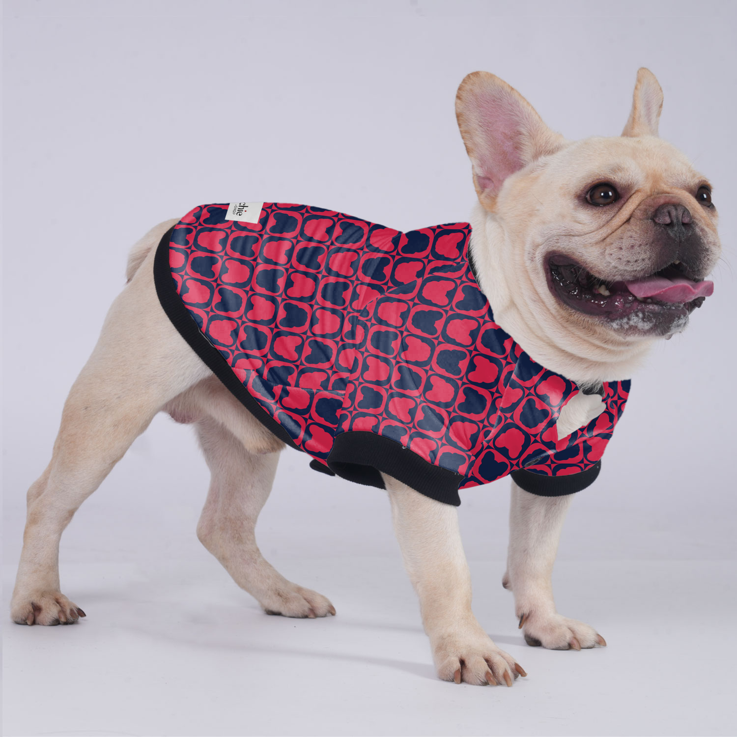 Chip French Bulldog Warm Outerwear for Short-Nosed Dogs-fadou