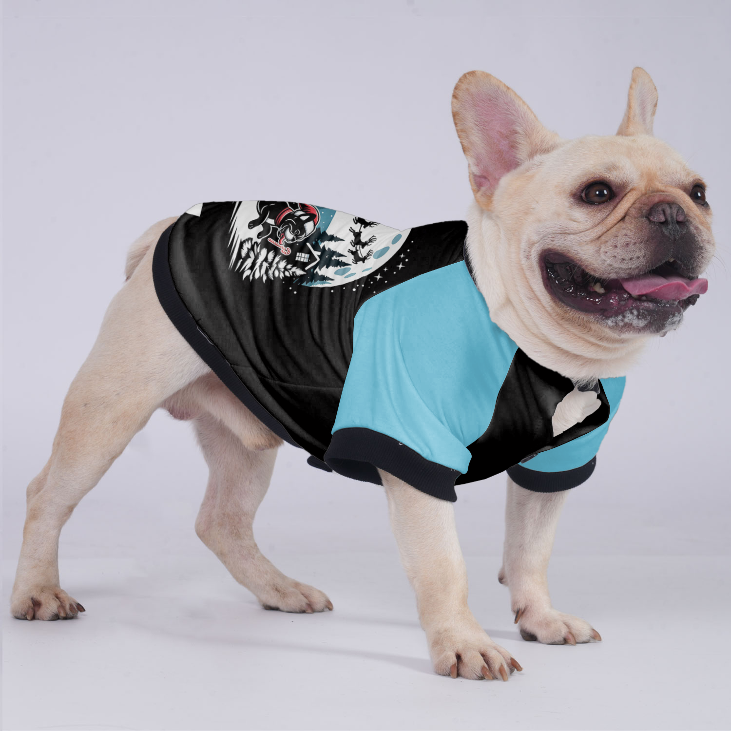 Abby French Bulldog Warm Outerwear for Flat-Face Breeds-fadou