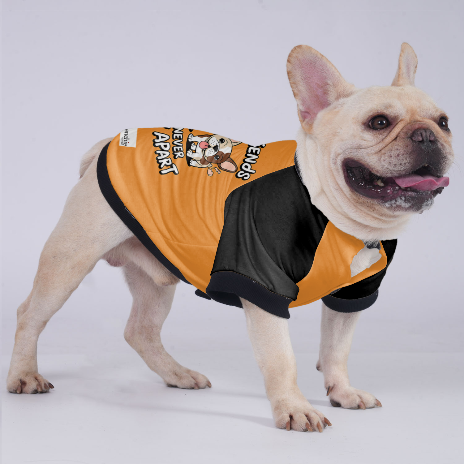 Zoey French Bulldog Warm Outerwear for Short-Nosed Dogs-fadou