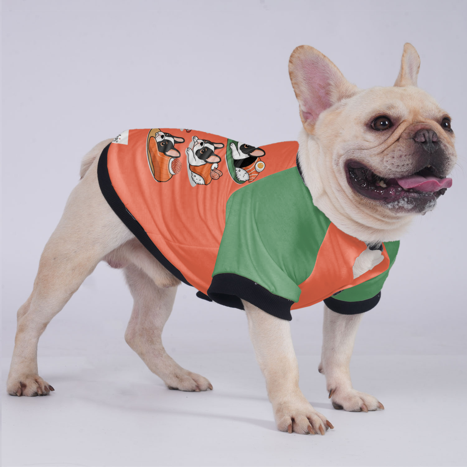 Fushi French Bulldog Warm Outerwear for Short-Nosed Dogs-fadou
