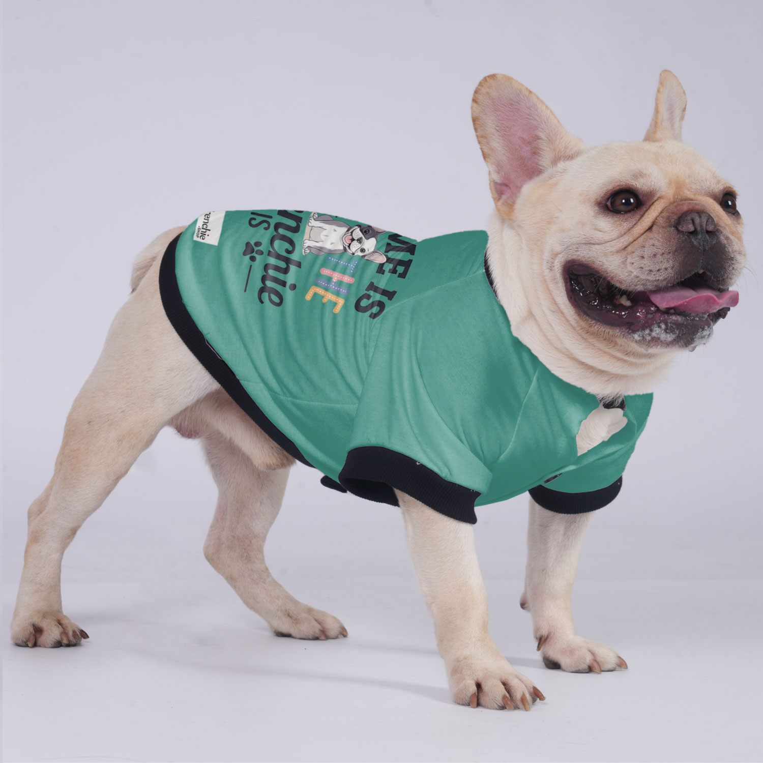 Charlie French Bulldog Warm Outerwear for Outdoor Adventures-fadou