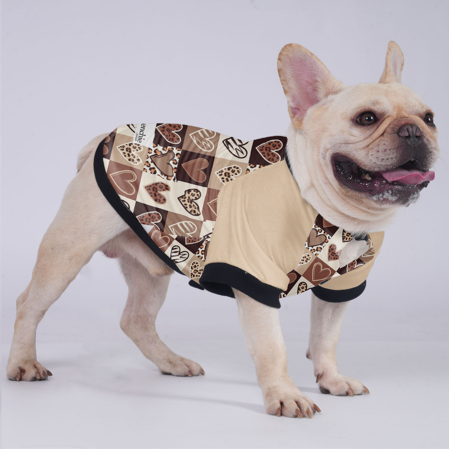 Coco French Bulldog Winter Jacket for Brachycephalic Dogs-fadou