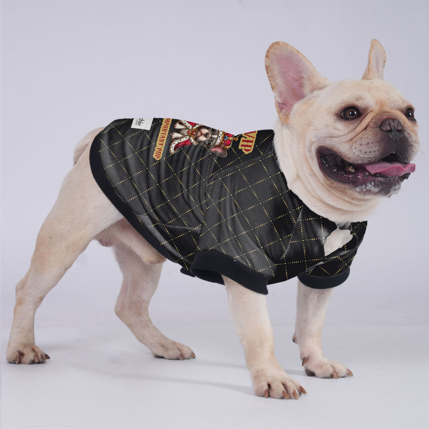 VIP French Bulldog Winter Jacket for Brachycephalic Dogs-fadou