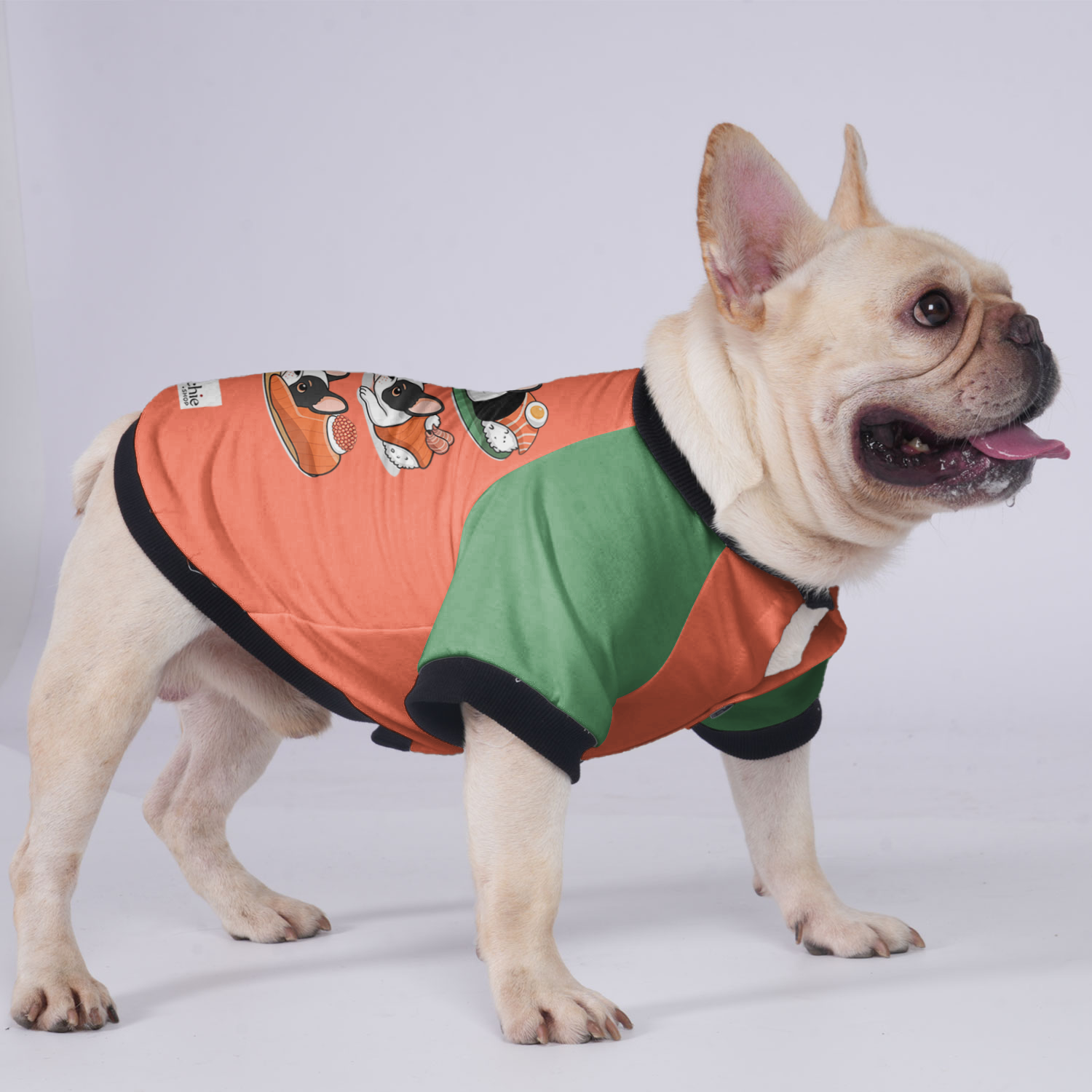 Fushi French Bulldog Warm Outerwear for Short-Nosed Dogs-fadou