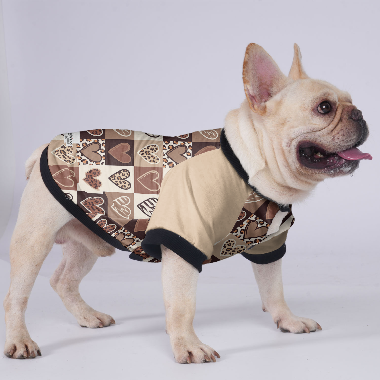 Coco French Bulldog Winter Jacket for Brachycephalic Dogs-fadou