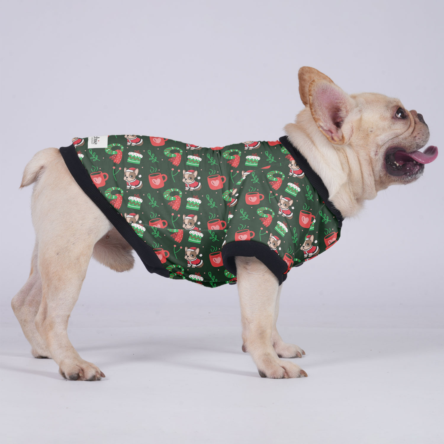 Cutie French Bulldog Winter Jacket for Brachycephalic Dogs-fadou