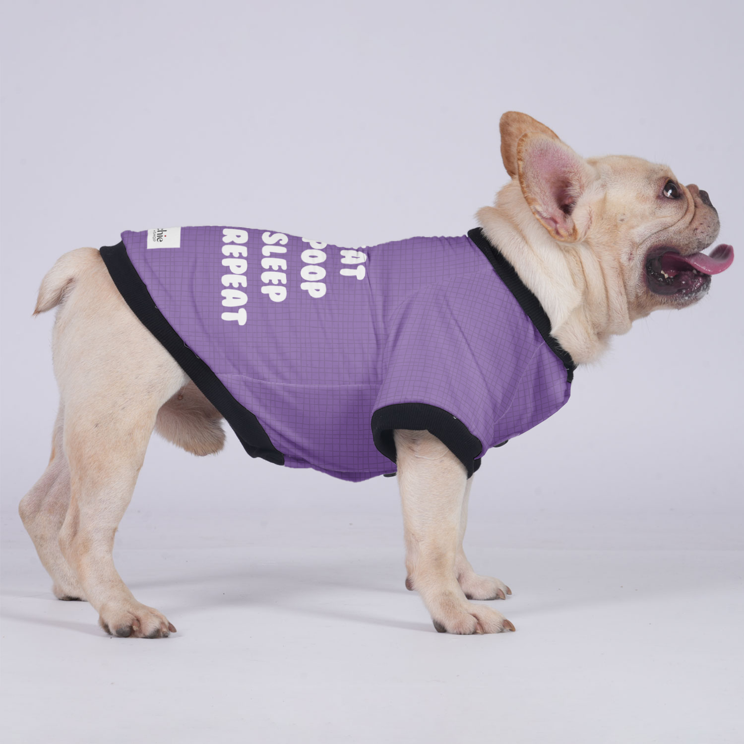 Eat,Poop,Sleep,Repeat - Jacket for French Bulldog for French Bulldogs-fadou