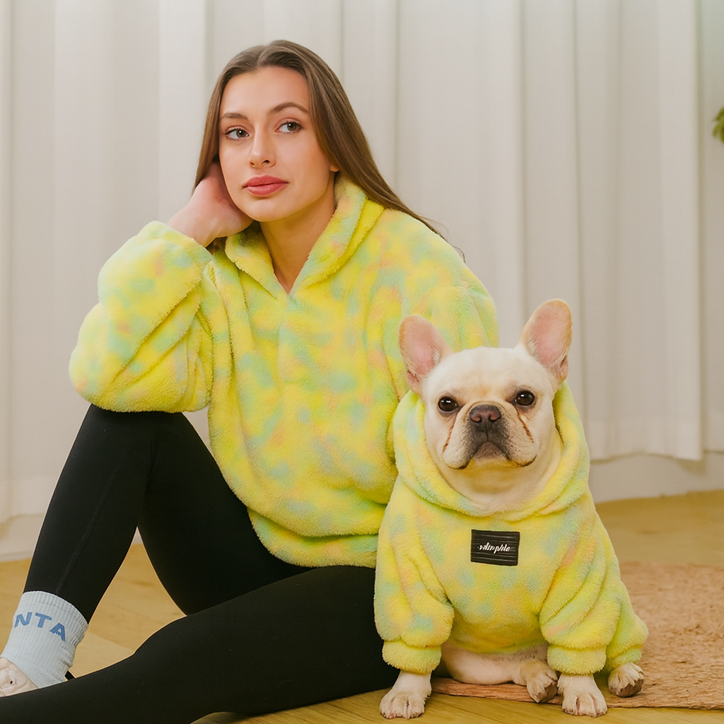 French Bulldog Soft Pet Sweatshirt for Flat-Face Breeds-fadou