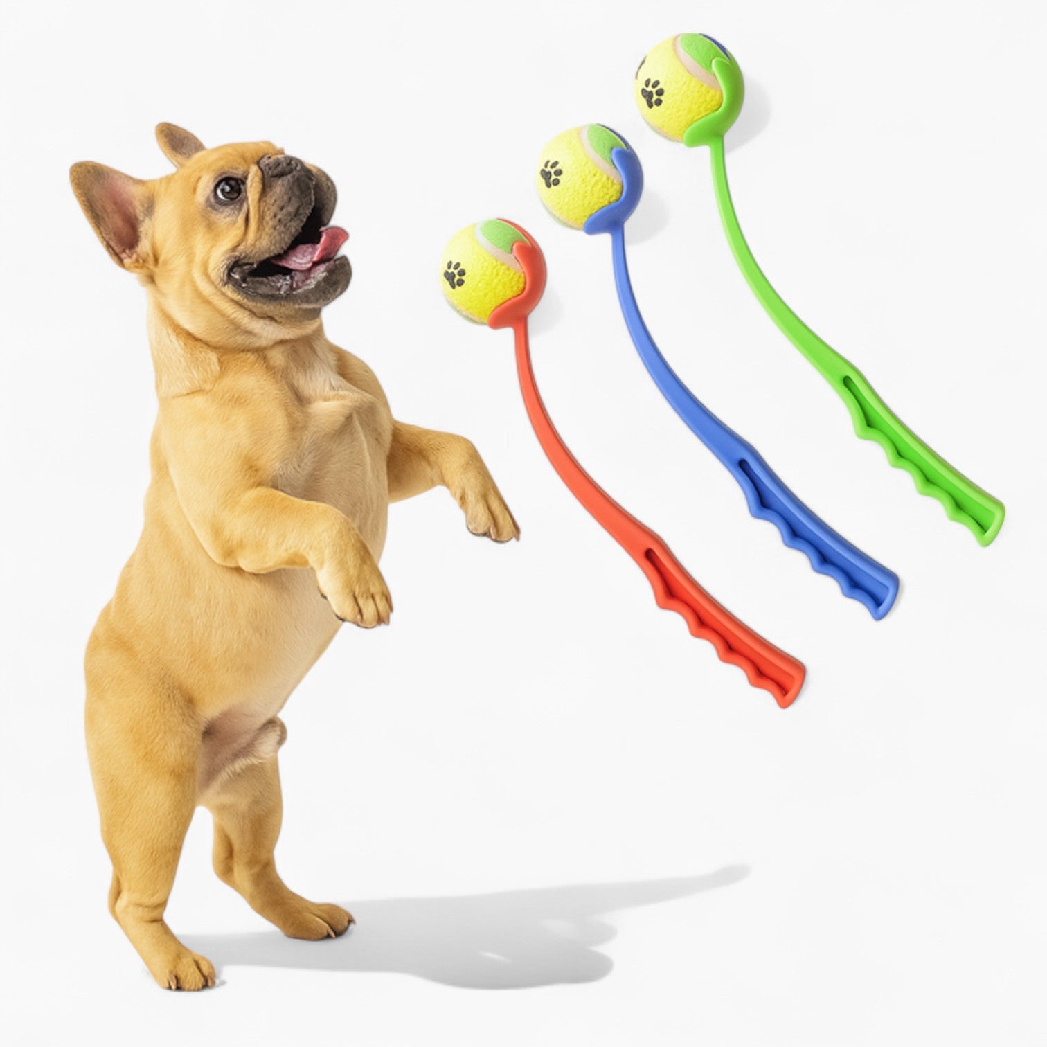 Barkjet French Bulldog Interactive Toy for Playtime Fun-fadou