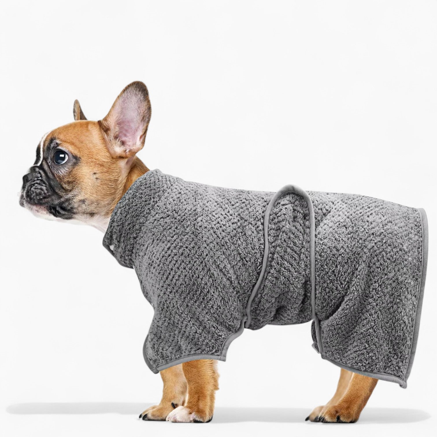 French Bulldog Absorbent Spa Loungewear for Everyday Wear-fadou