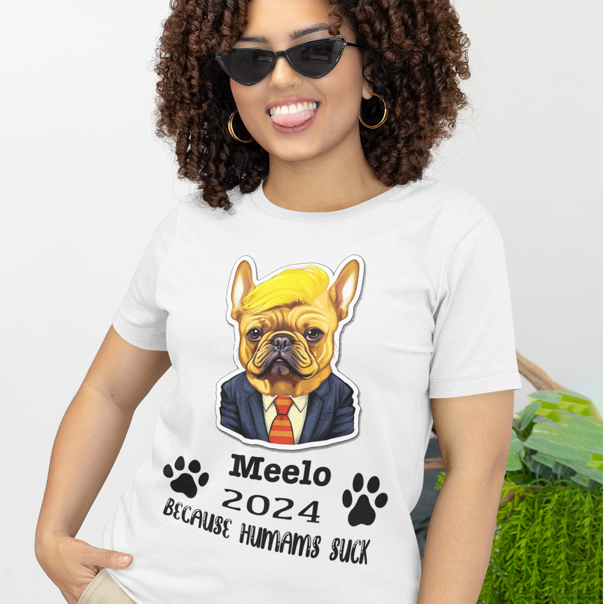 The President - Custom Unisex T-shirt for Dog Park Days-fadou