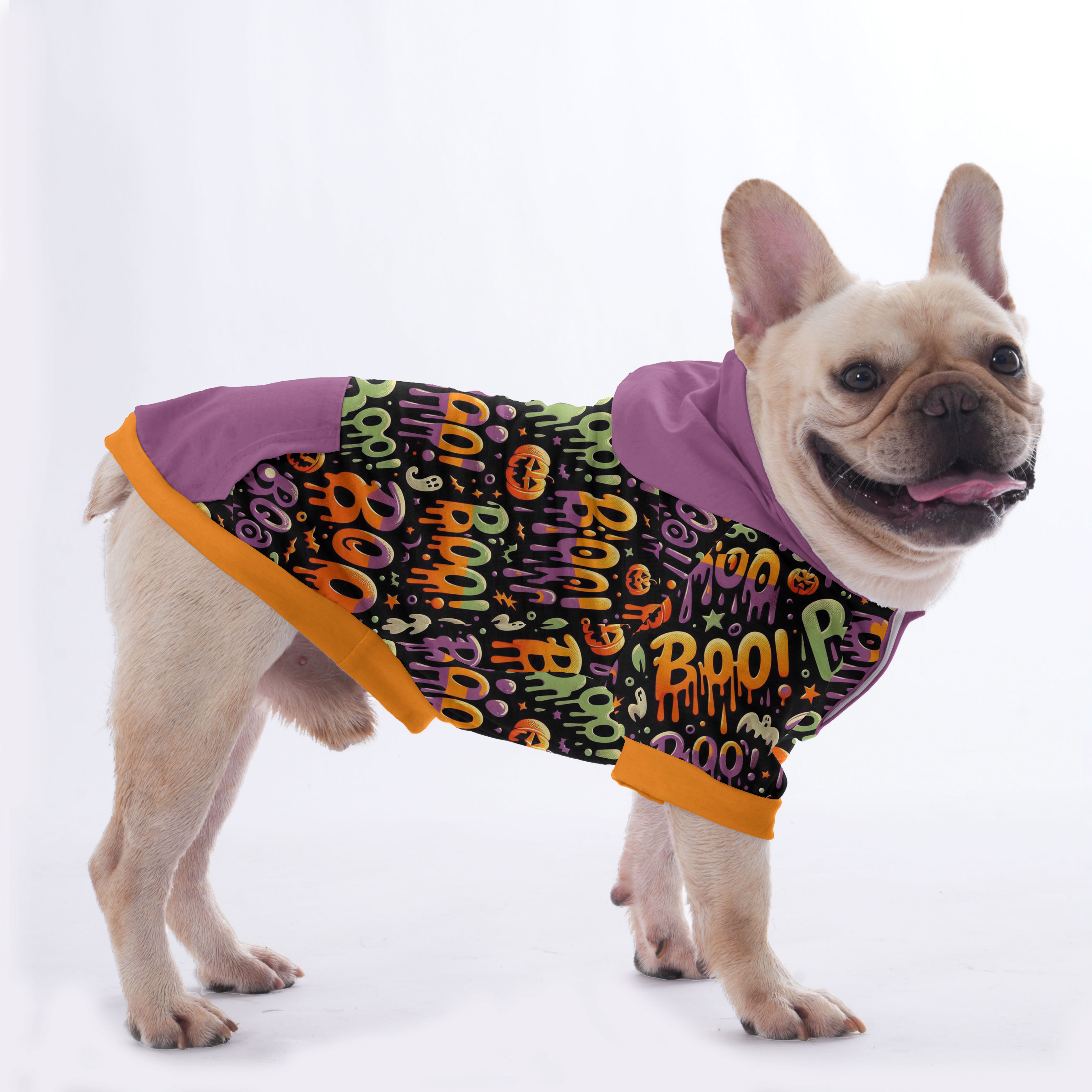 French Bulldog Halloween Dog Hoodie for French Bulldogs-fadou