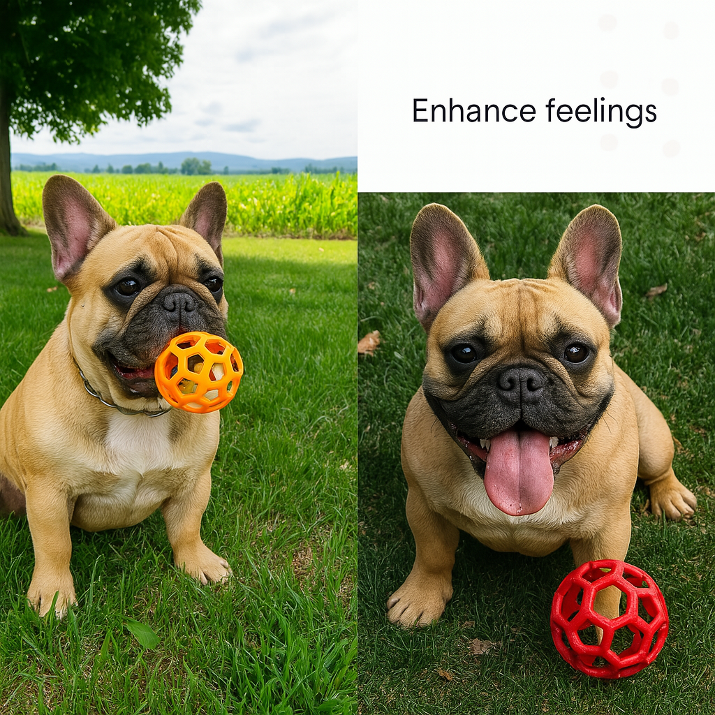 French Bulldog Safe Plush Play Toy for Training Sessions-fadou