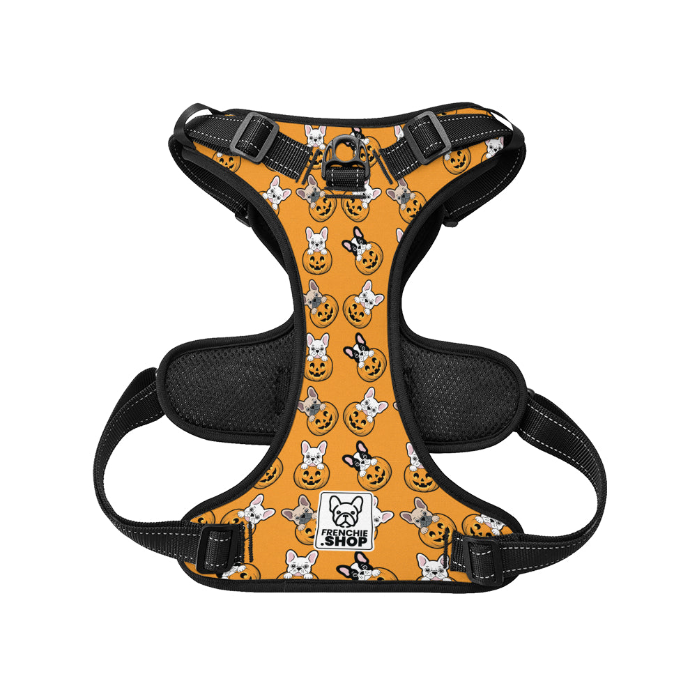 French Bulldog No-Pull Walking Harness for Playtime Fun-fadou