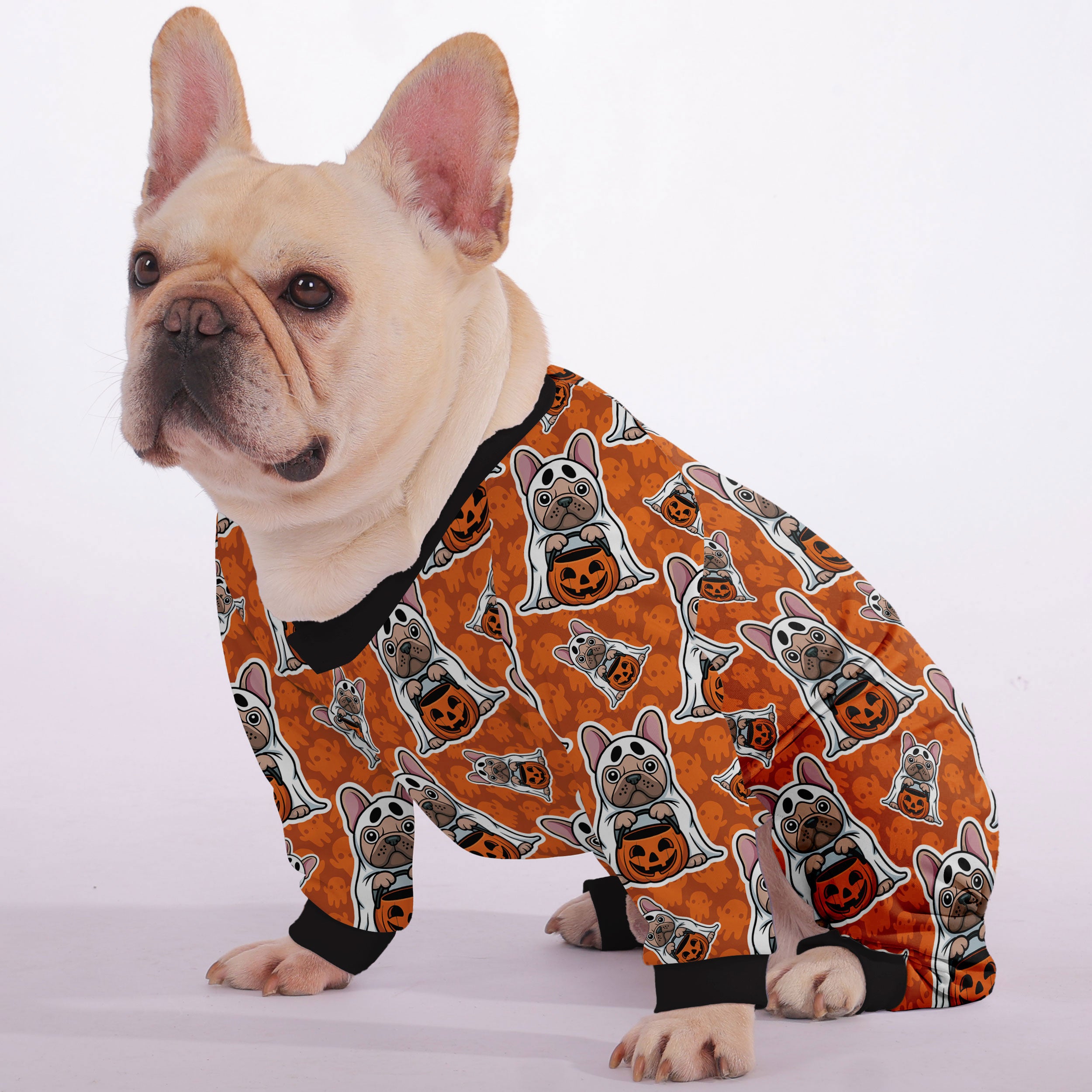Bertie French Bulldog Night Outfit for Short-Nosed Dogs-fadou