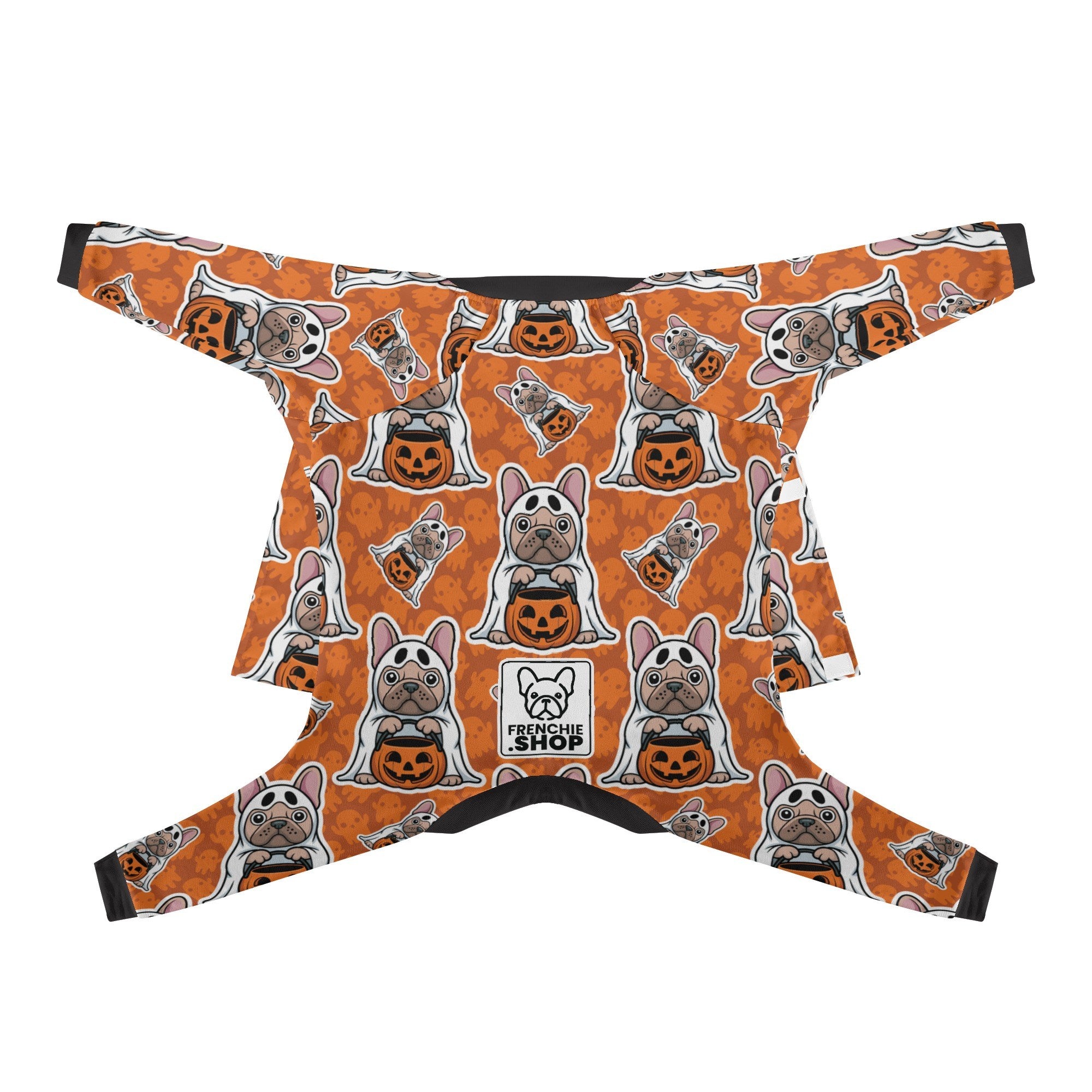 Bertie French Bulldog Night Outfit for Short-Nosed Dogs-fadou