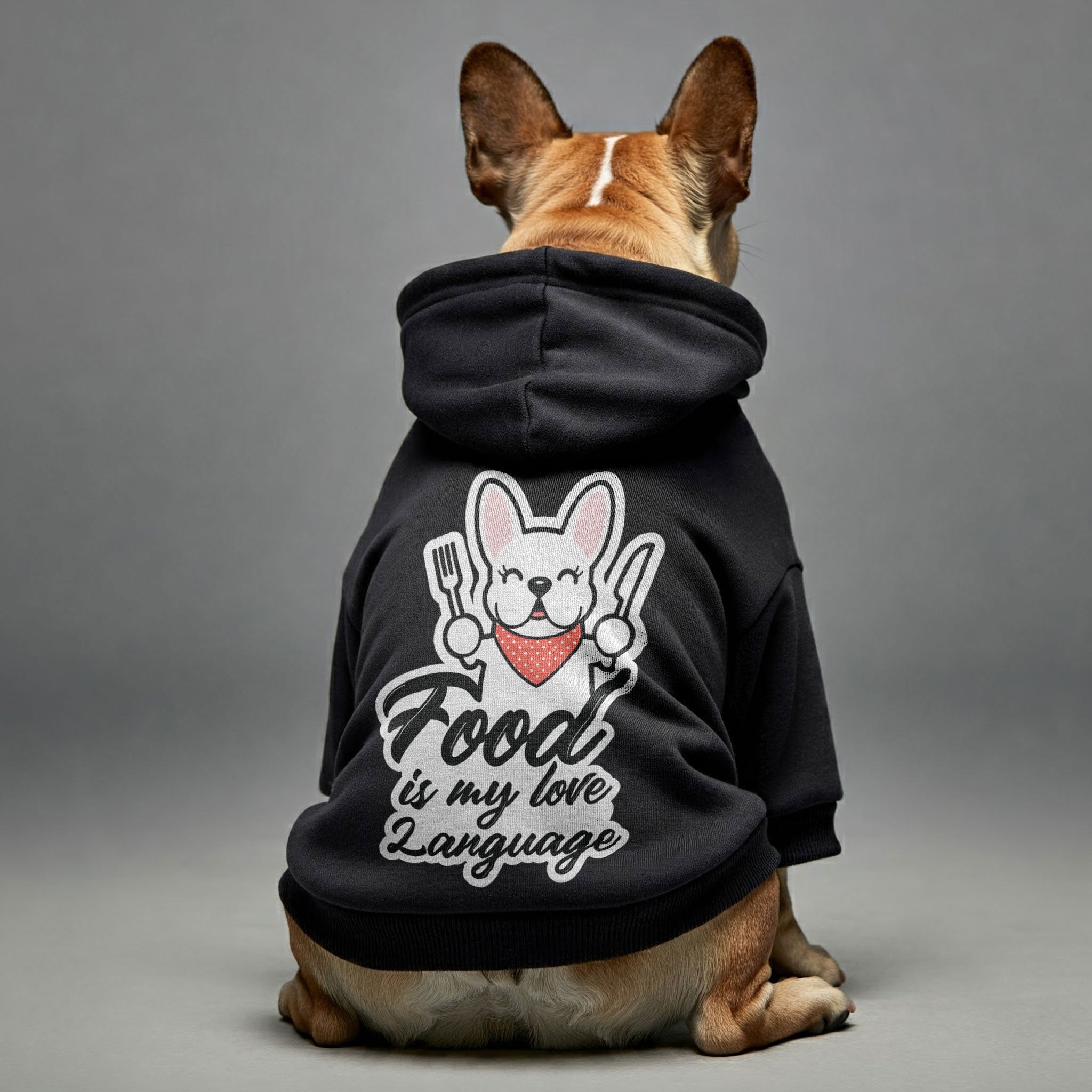 French Bulldog Personalized Dog Hoodie for Outdoor Adventures-fadou