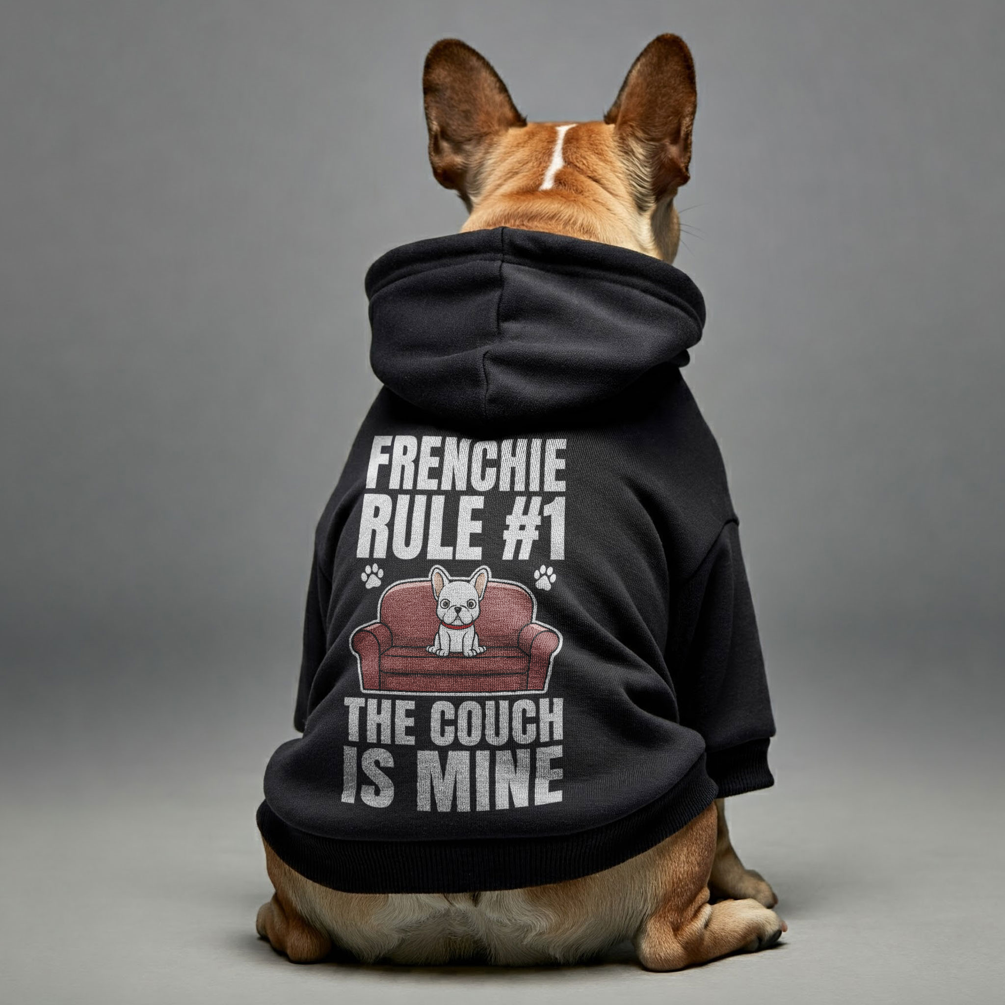 French Bulldog Premium Cozy Hoodie for Outdoor Adventures-fadou