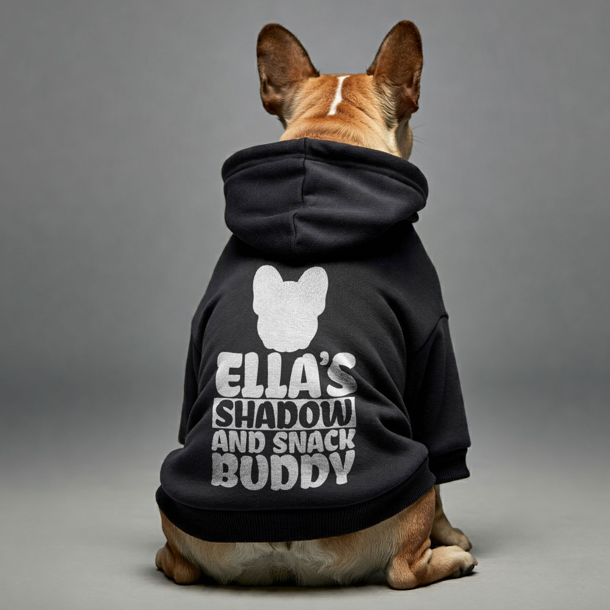 Personalized French Bulldog Hoodies with Owner's for French Bulldogs-fadou