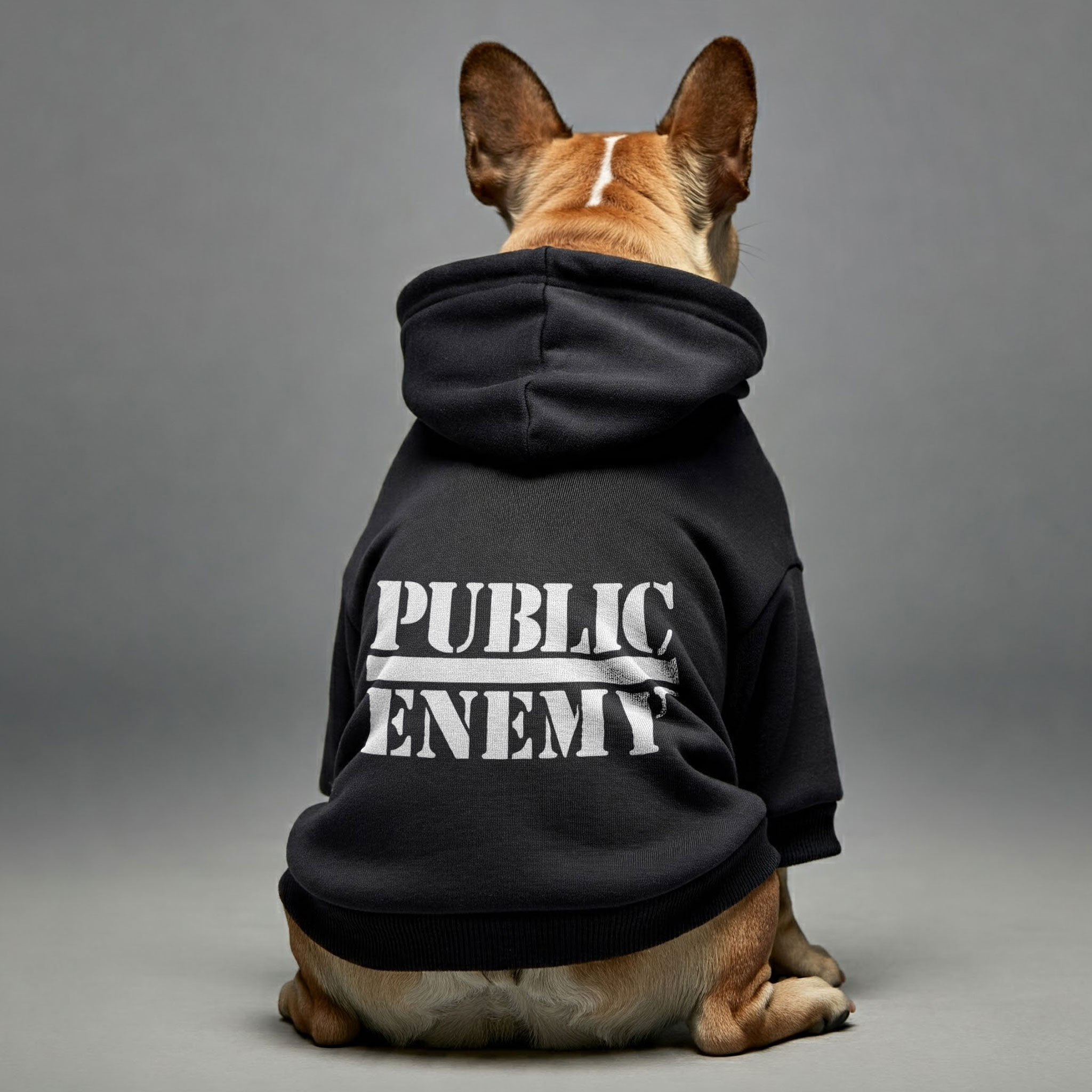 French Bulldog Cotton Pet Sweatshirt for Flat-Face Breeds-fadou