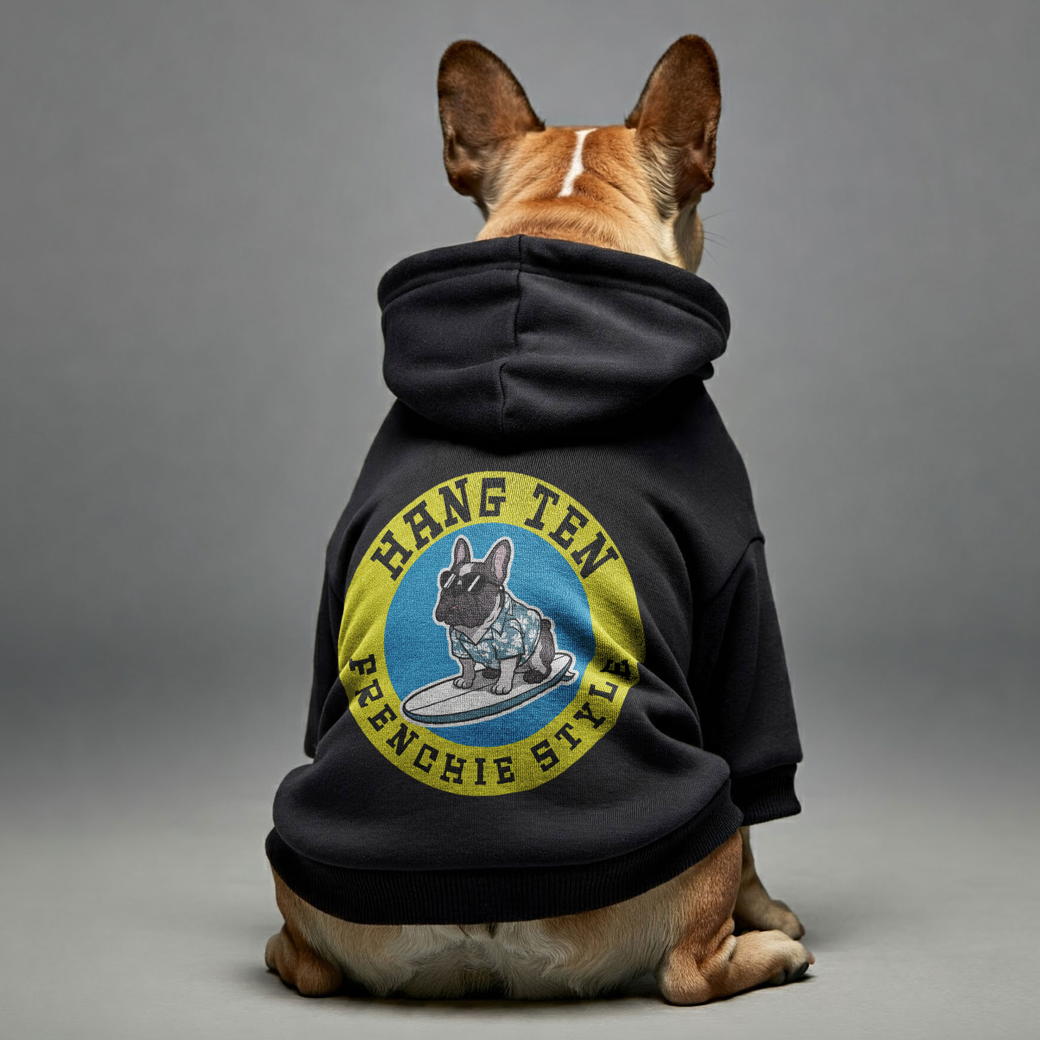 French Bulldog Stylish Cozy Hoodie for Outdoor Adventures-fadou
