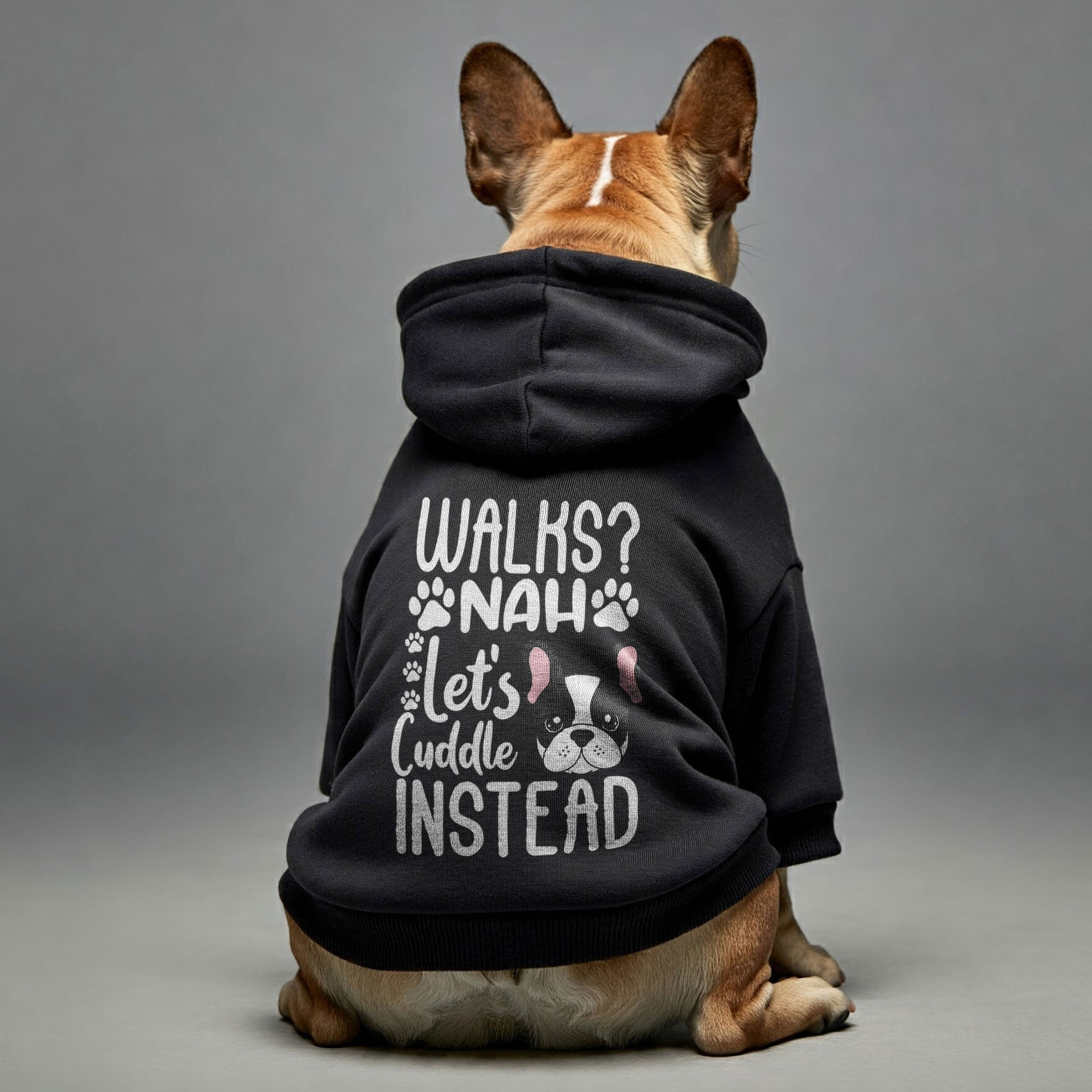 Walks? Nah. Let’s Cuddle Instead - Personalized for French Bulldogs-fadou