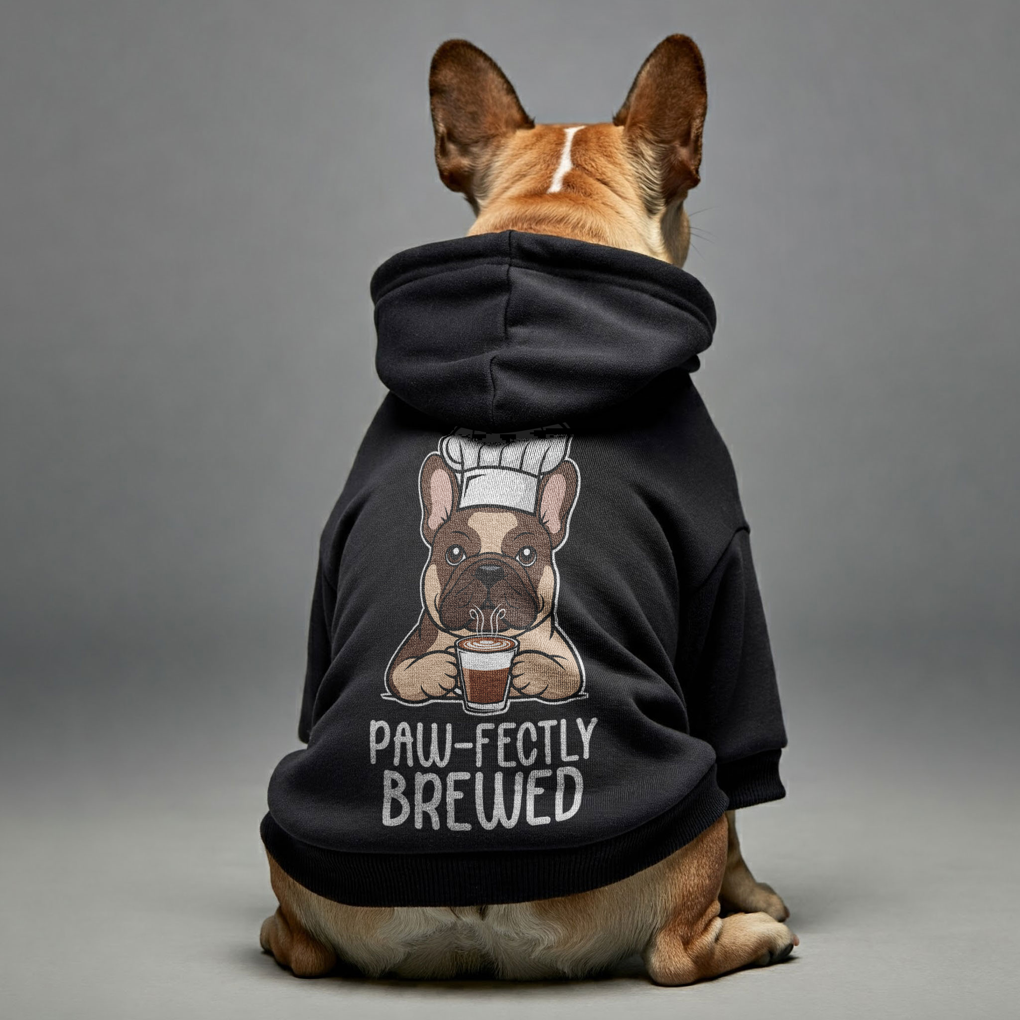 French Bulldog Stylish Pet Sweatshirt for Short-Nosed Dogs-fadou
