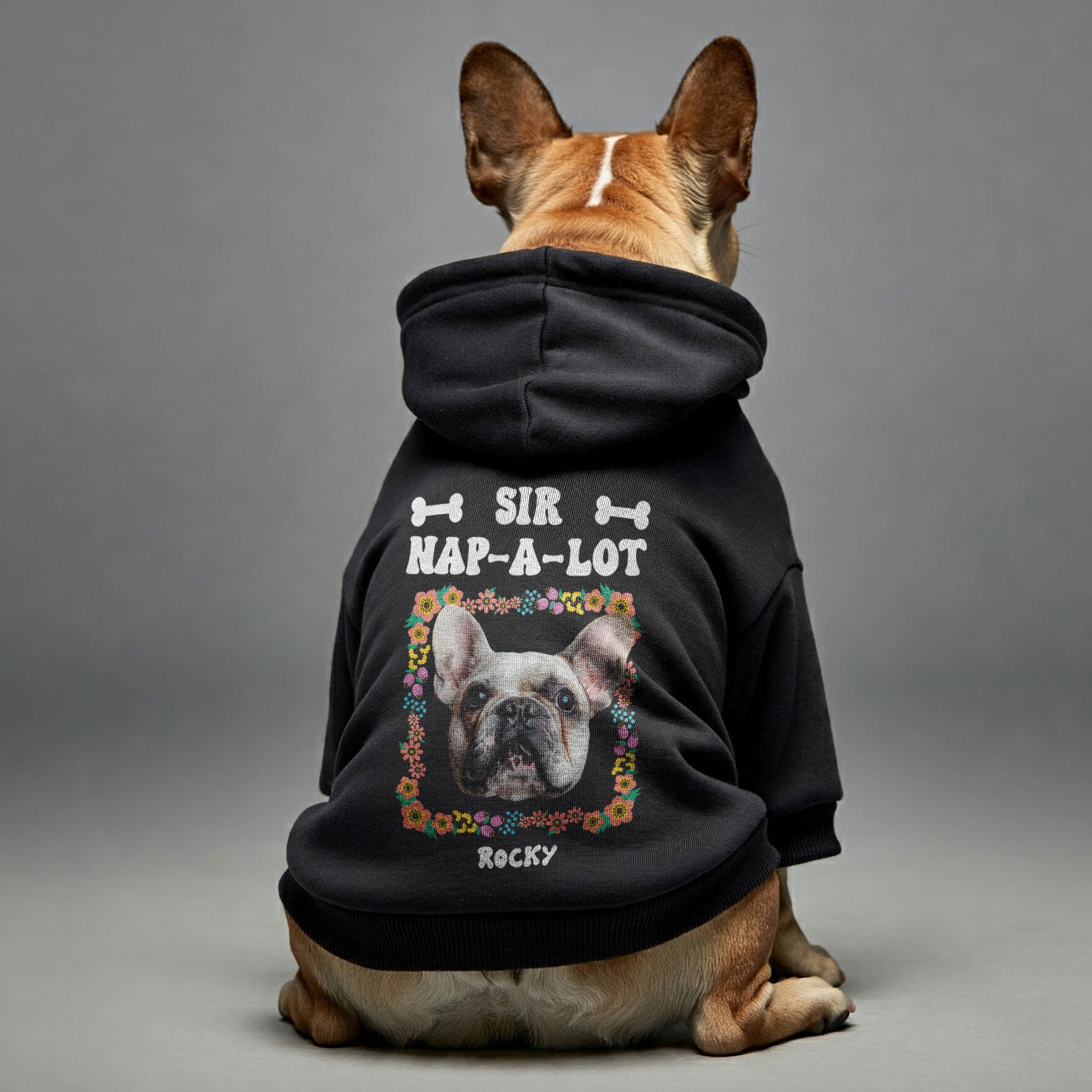 French Bulldog Cotton Pet Sweatshirt for French Bulldogs-fadou