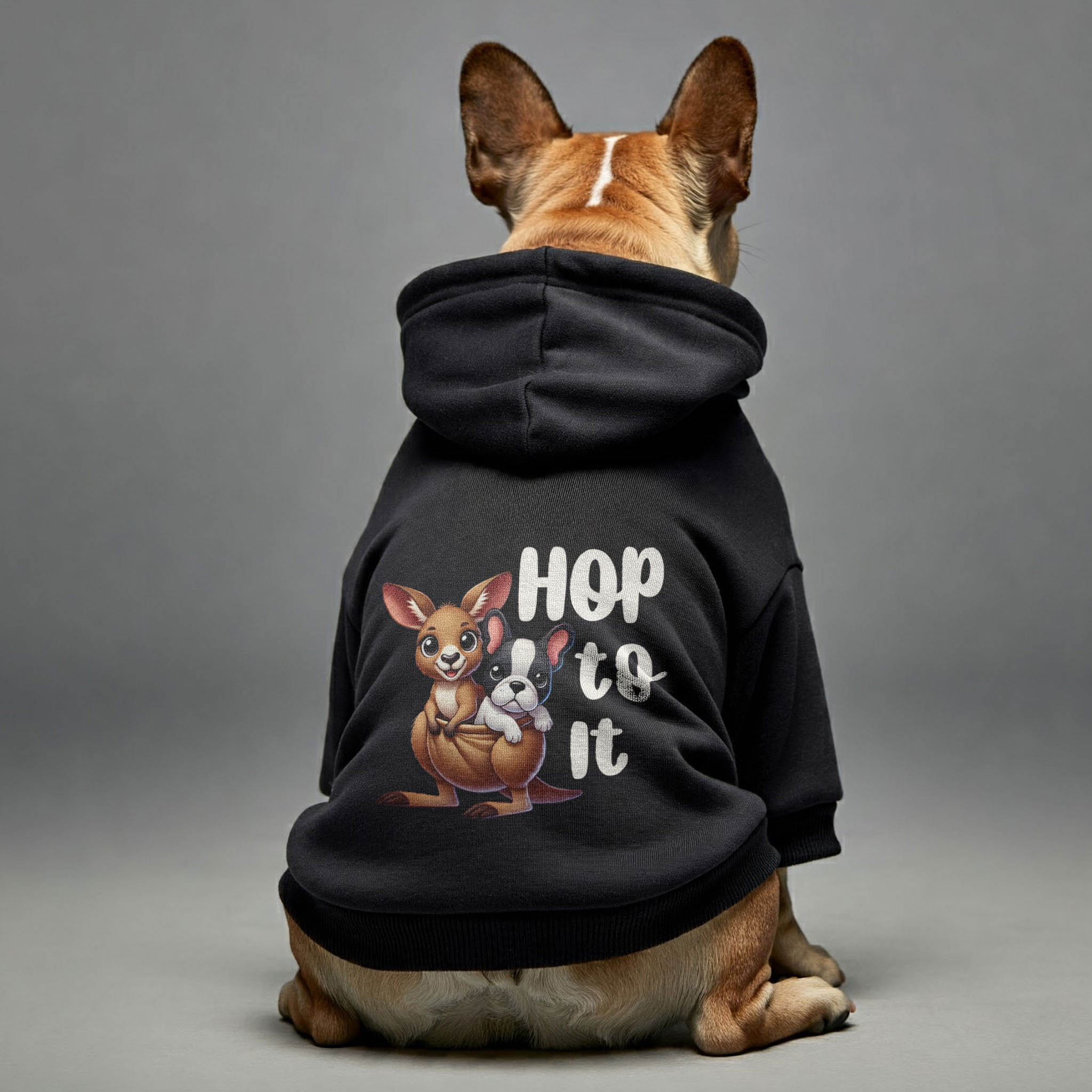 French Bulldog Personalized Cozy Hoodie for Cozy Nights-fadou