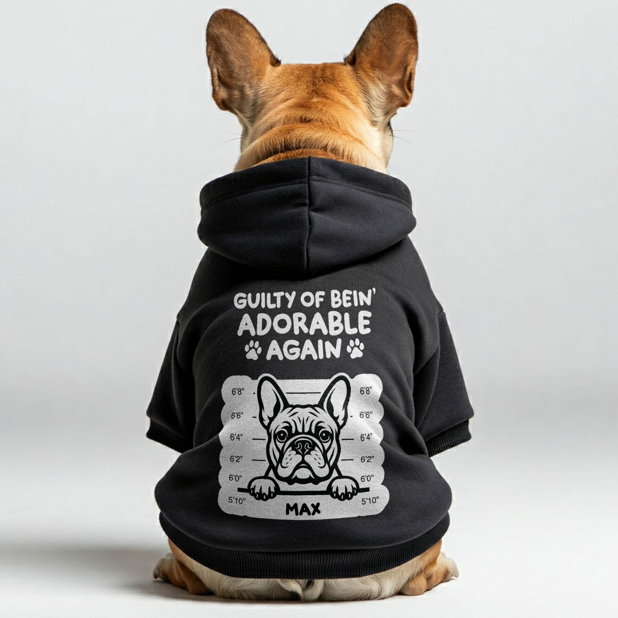 French Bulldog Premium Cozy Hoodie for Brachycephalic Dogs-fadou