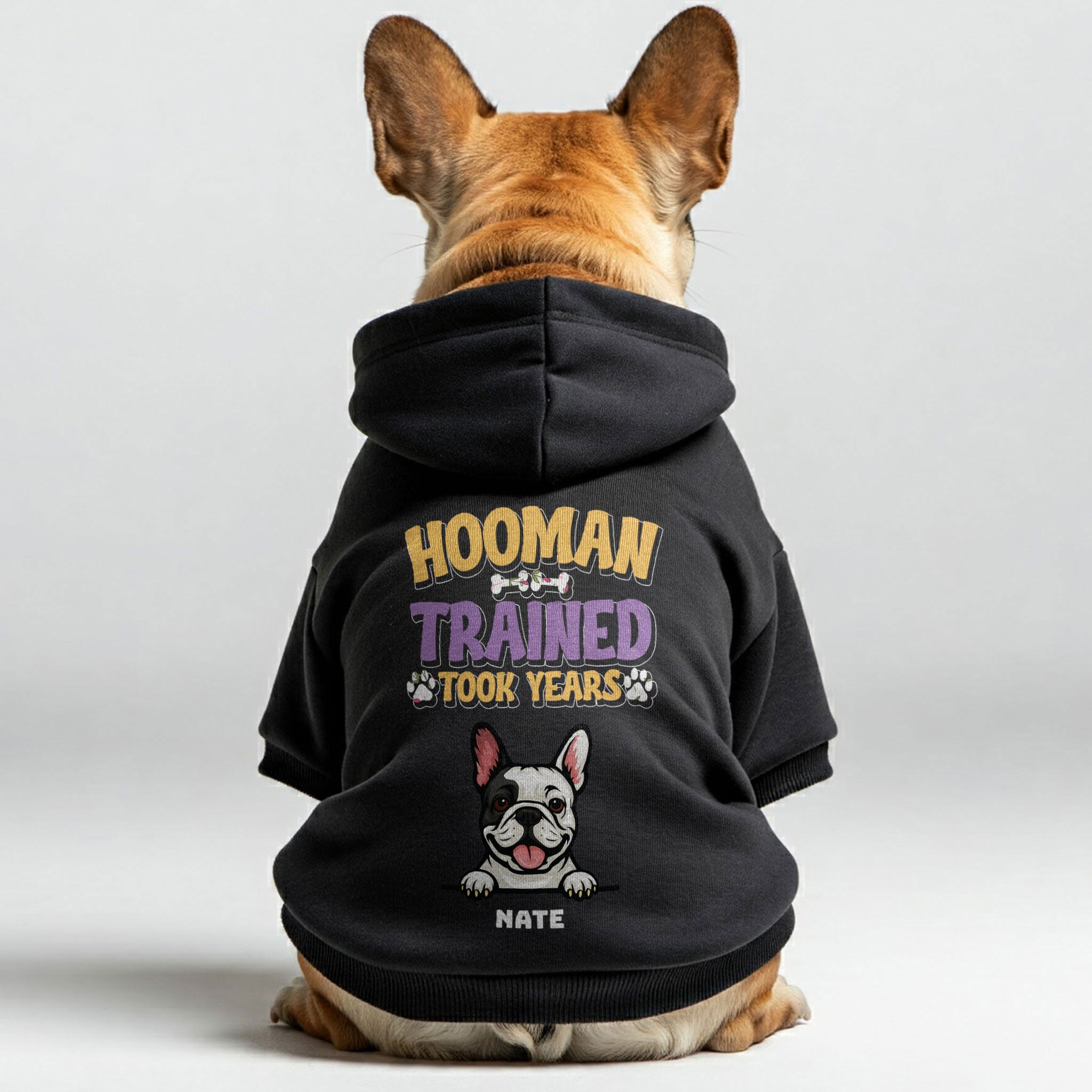 French Bulldog Premium Pet Sweatshirt for Training Sessions-fadou