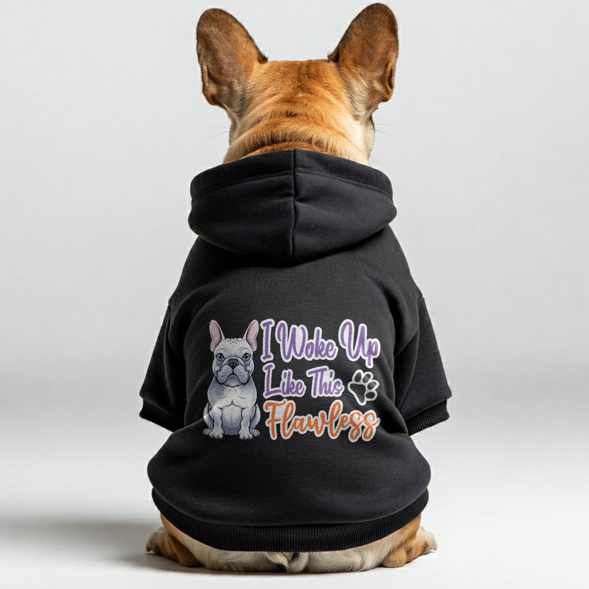 Frenchie Premium Pet Sweatshirt for Brachycephalic Dogs-fadou