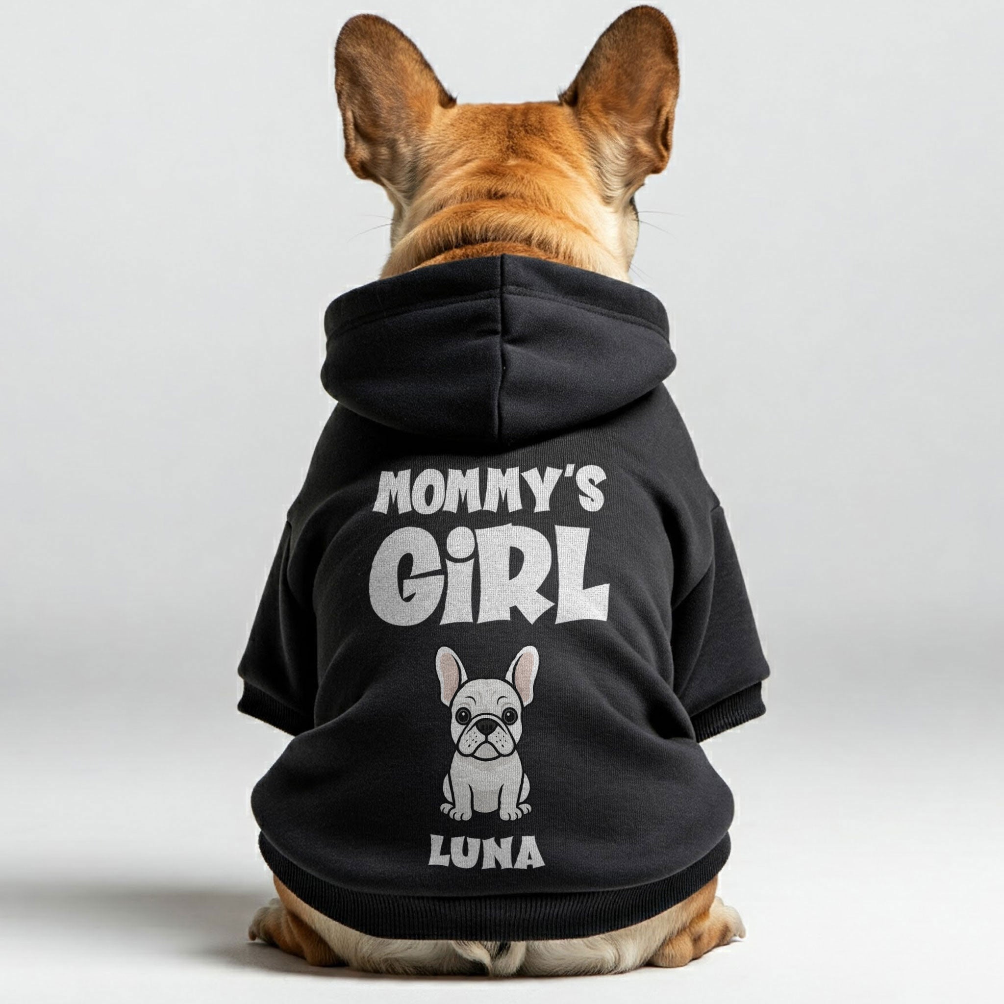 French Bulldog Custom Pet Sweatshirt for Short-Nosed Dogs-fadou
