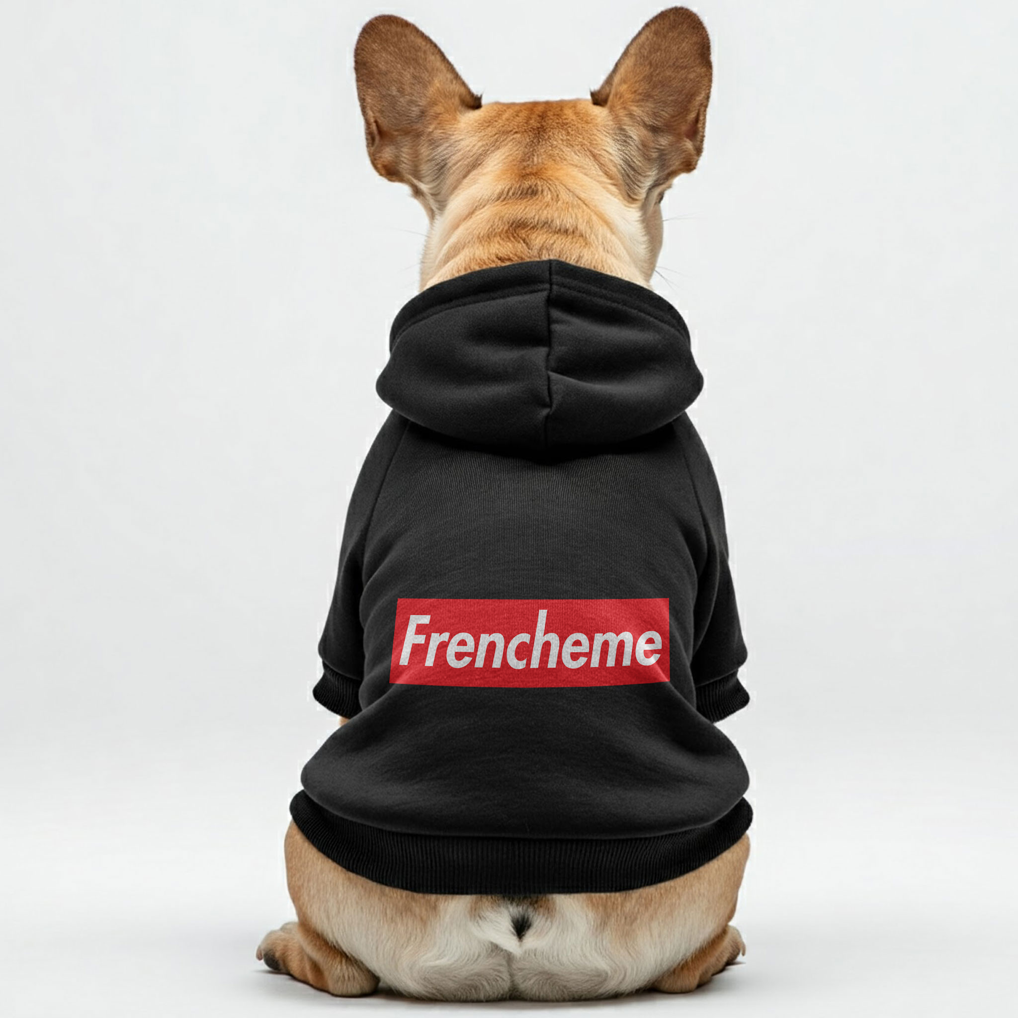 Frenchie Personalized Pet Sweatshirt for Short-Nosed Dogs-fadou