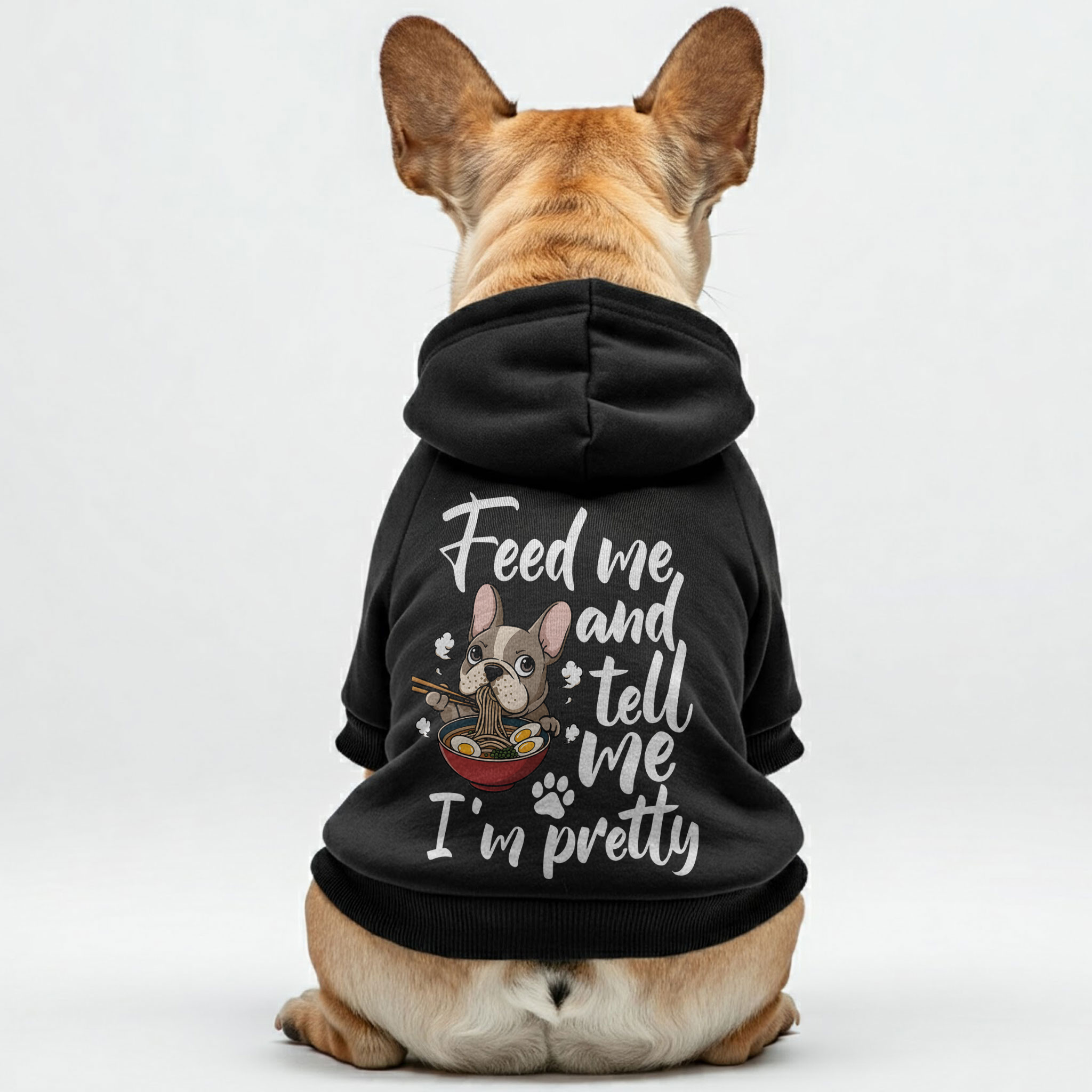 French Bulldog Personalized Pet Sweatshirt for Playtime Fun-fadou