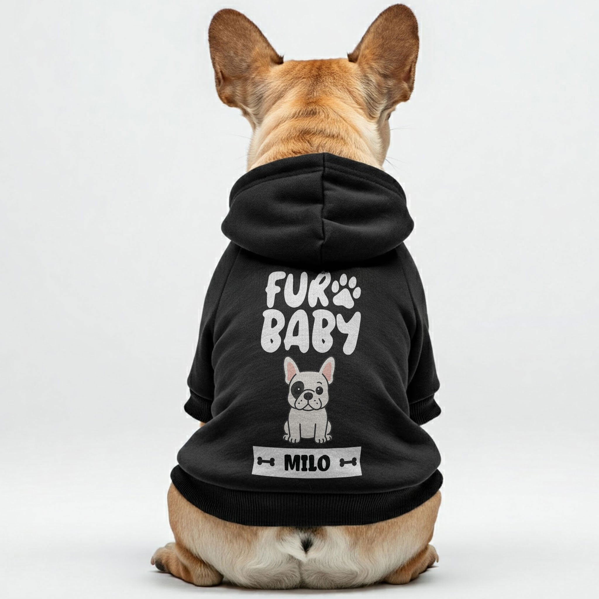 French Bulldog Personalized Pet Sweatshirt for Training Sessions-fadou