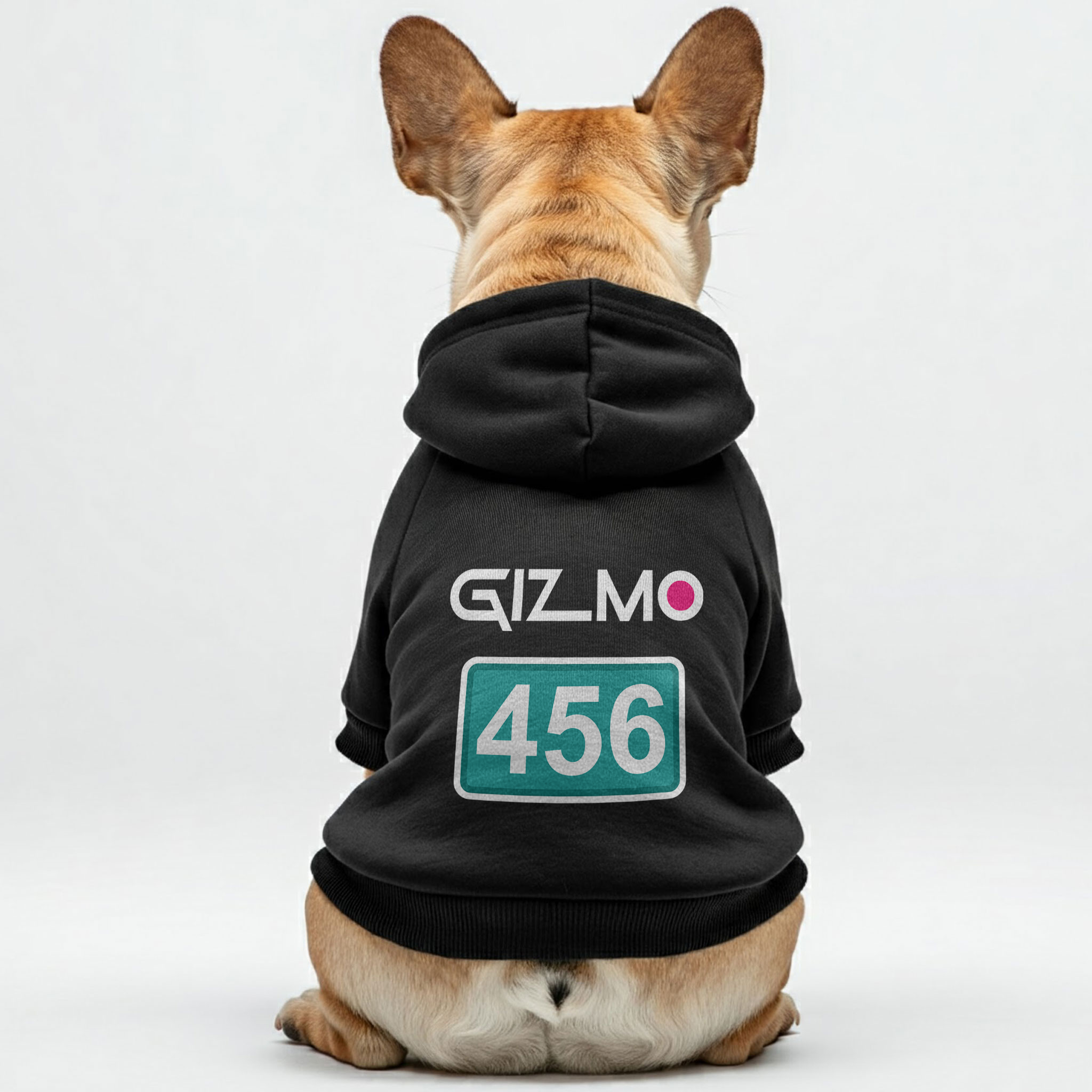 French Bulldog Stylish Fleece Hoodie for Brachycephalic Dogs-fadou