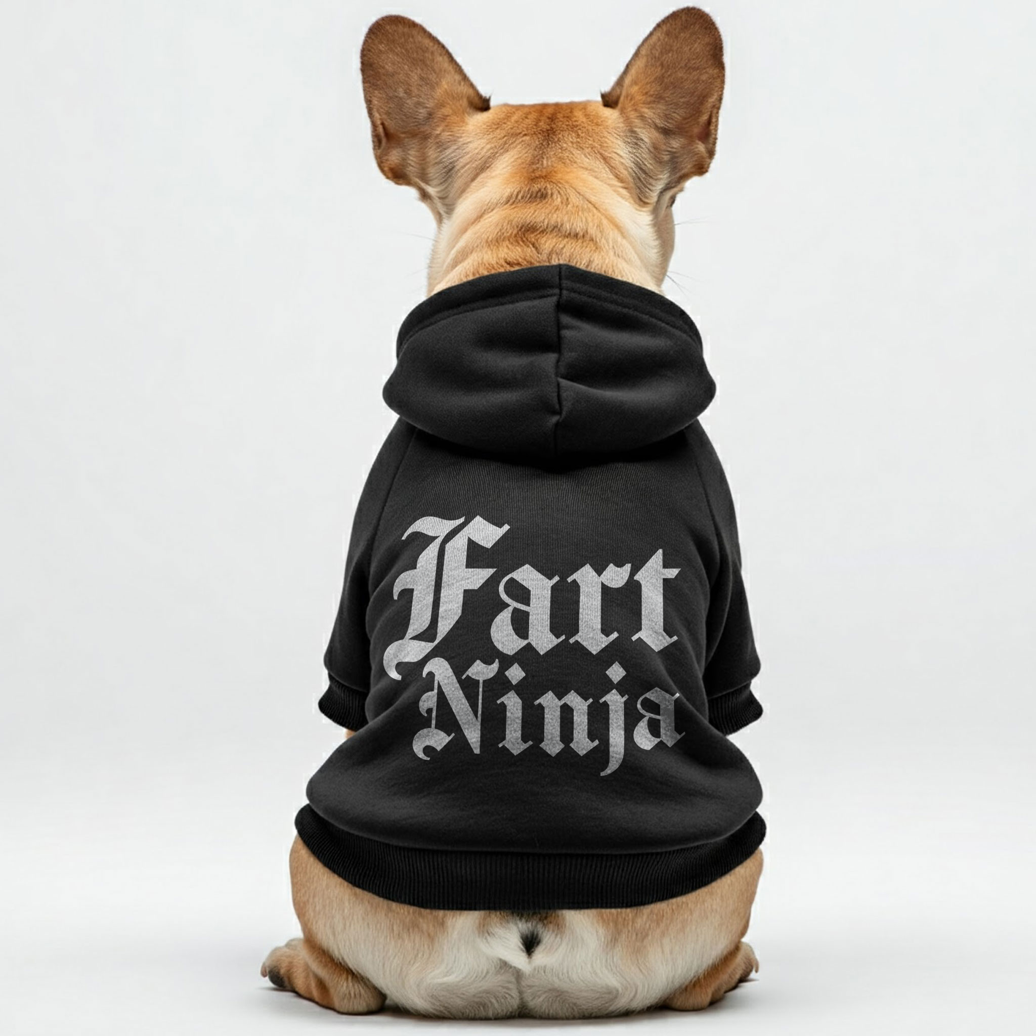 Frenchie Personalized Dog Hoodie for Outdoor Adventures-fadou