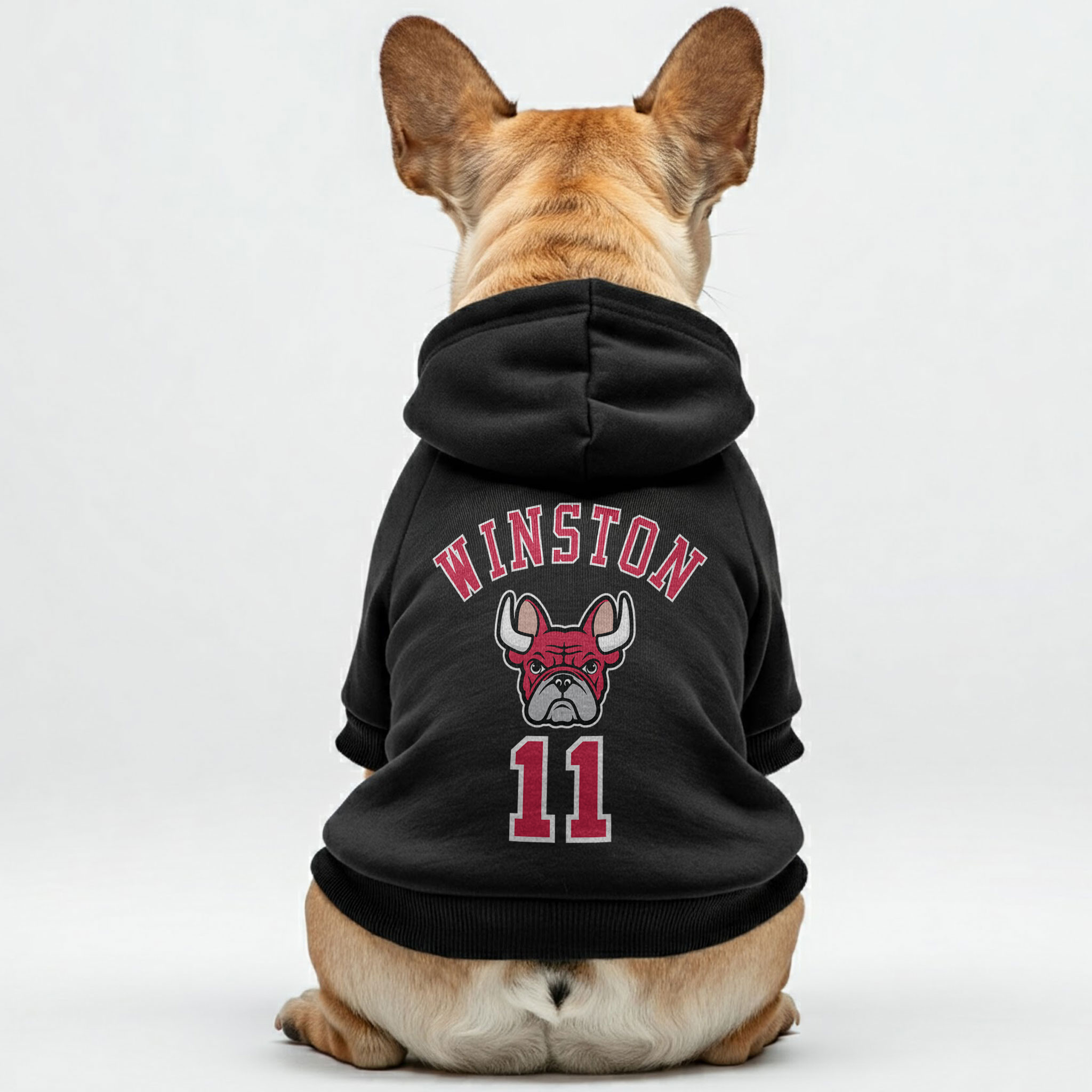 Personalized French Bulldog Hoodies with Custom for French Bulldogs-fadou