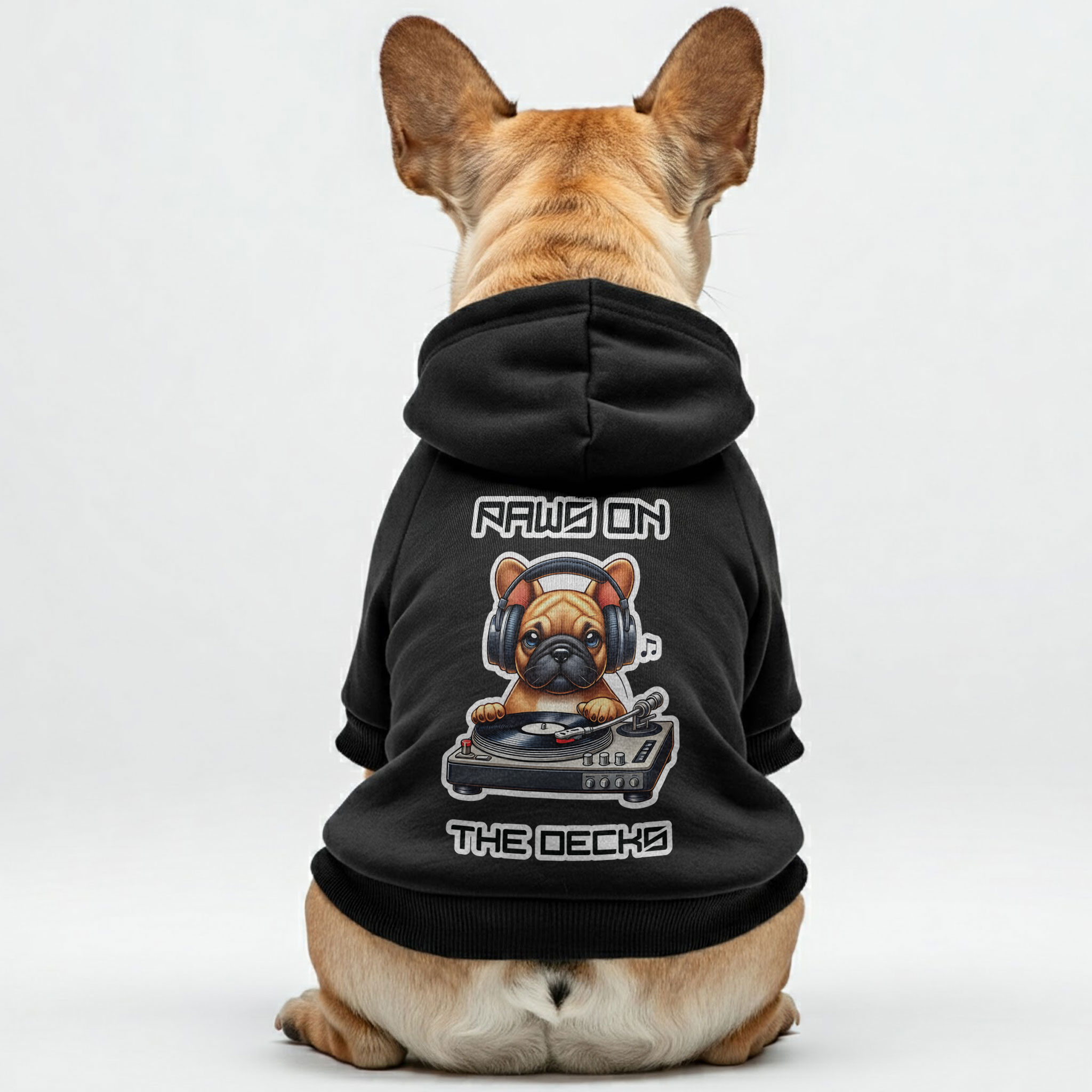 French Bulldog Funny Pet Sweatshirt for Short-Nosed Dogs-fadou