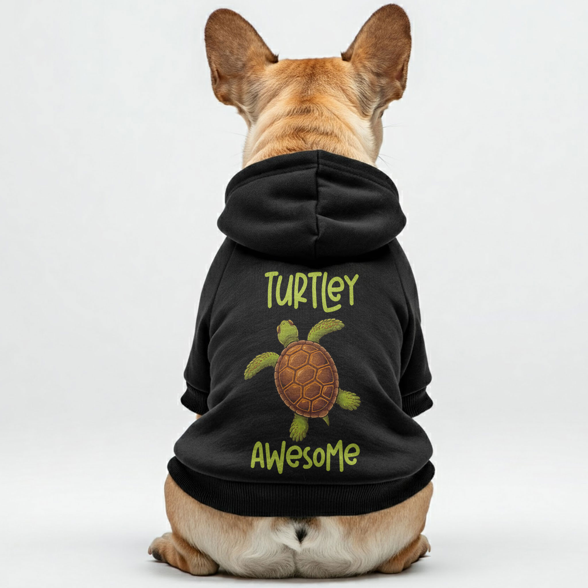 Turtley French Bulldog Dog Hoodie for Brachycephalic Dogs-fadou